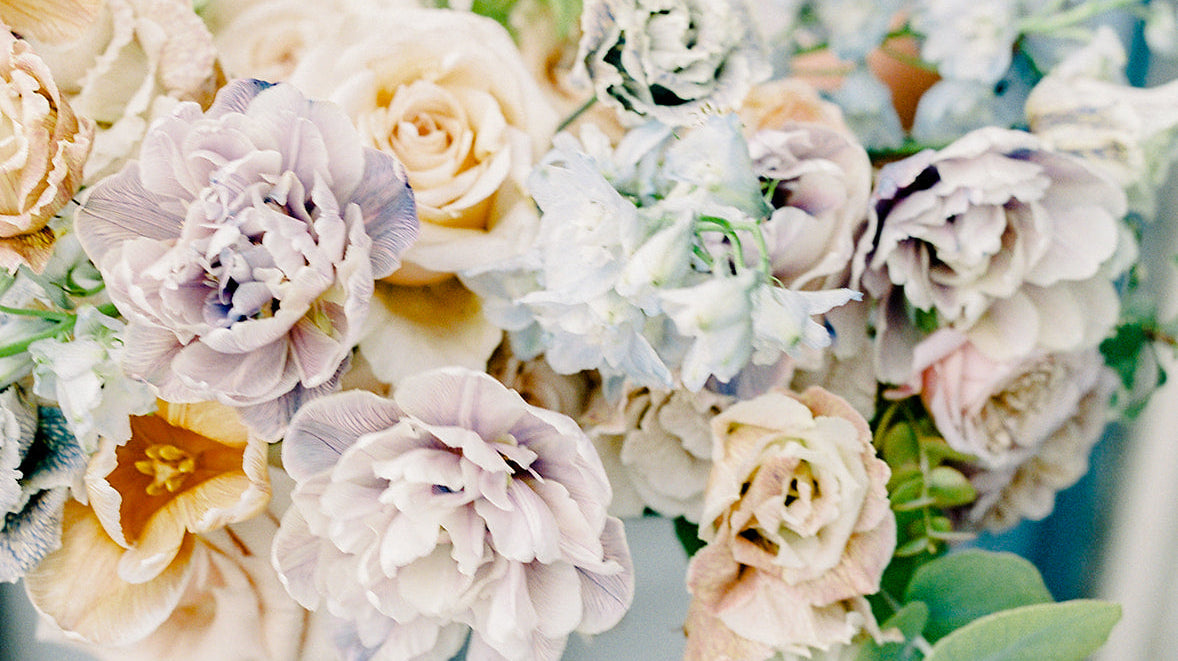 WEDDING SPARROW | Pastel Wedding Flowers in Spring Hues