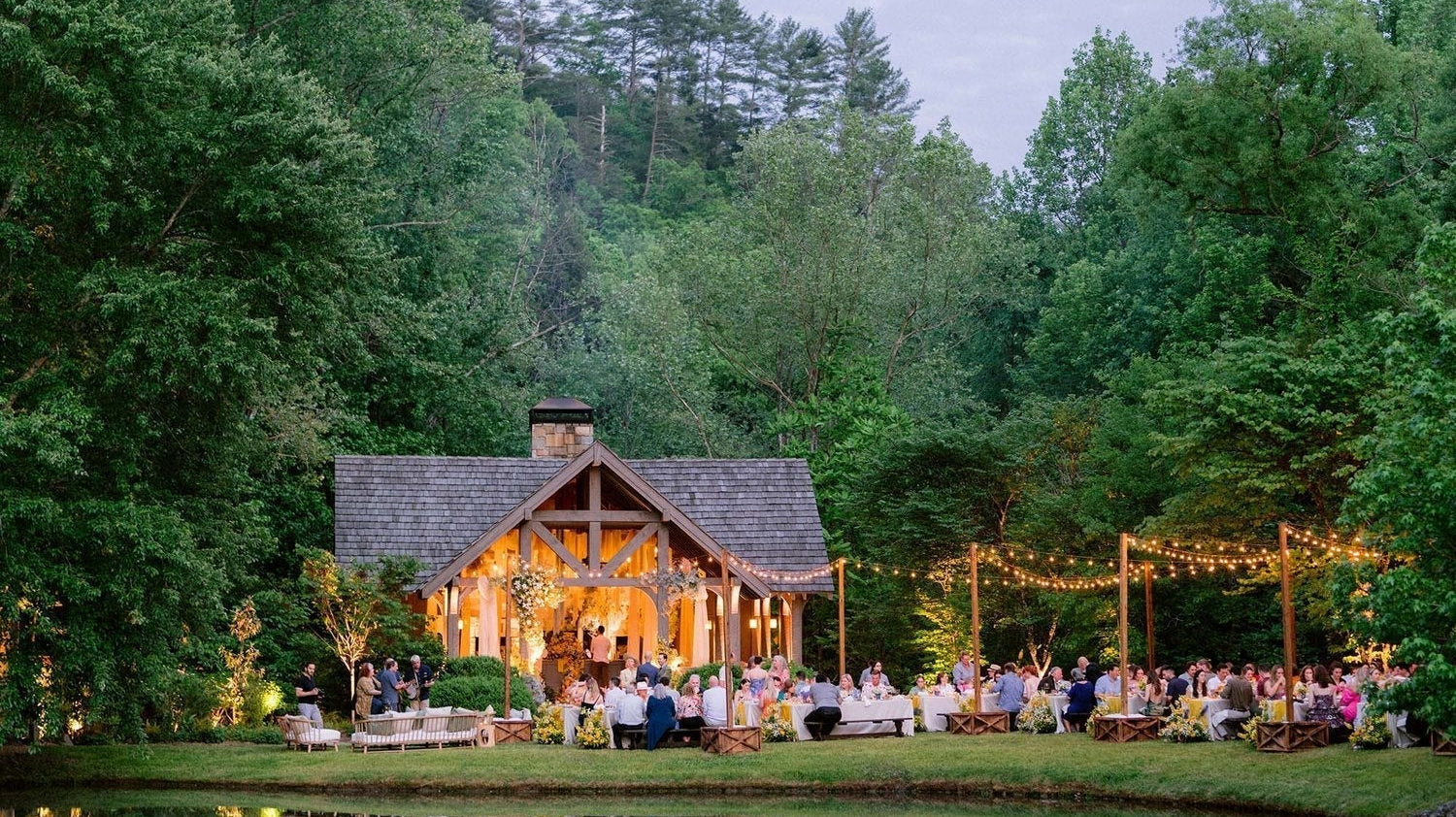 BRIDES / A Spring-Themed BBQ Welcome Party