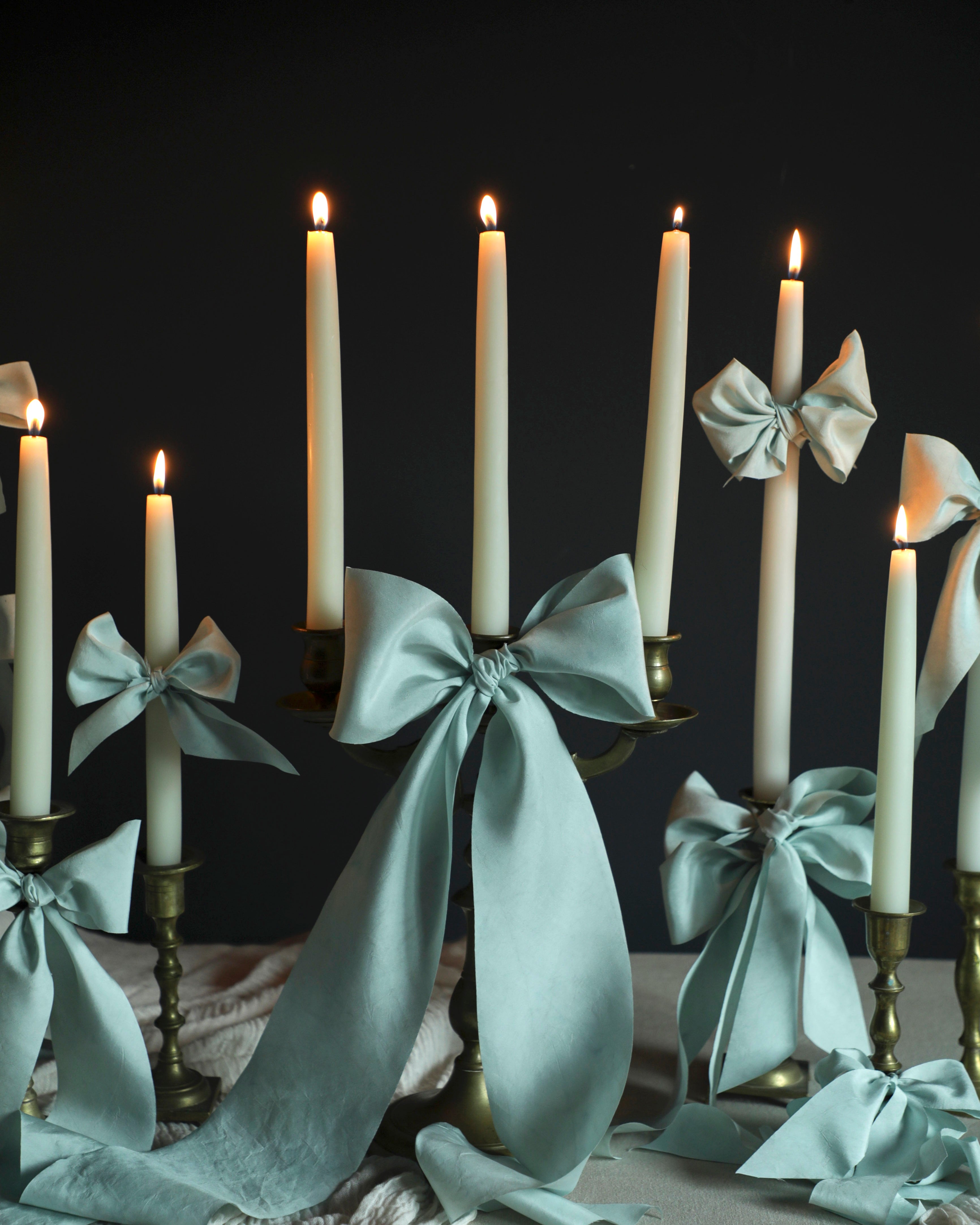 alice in wonderland blue silk ribbon