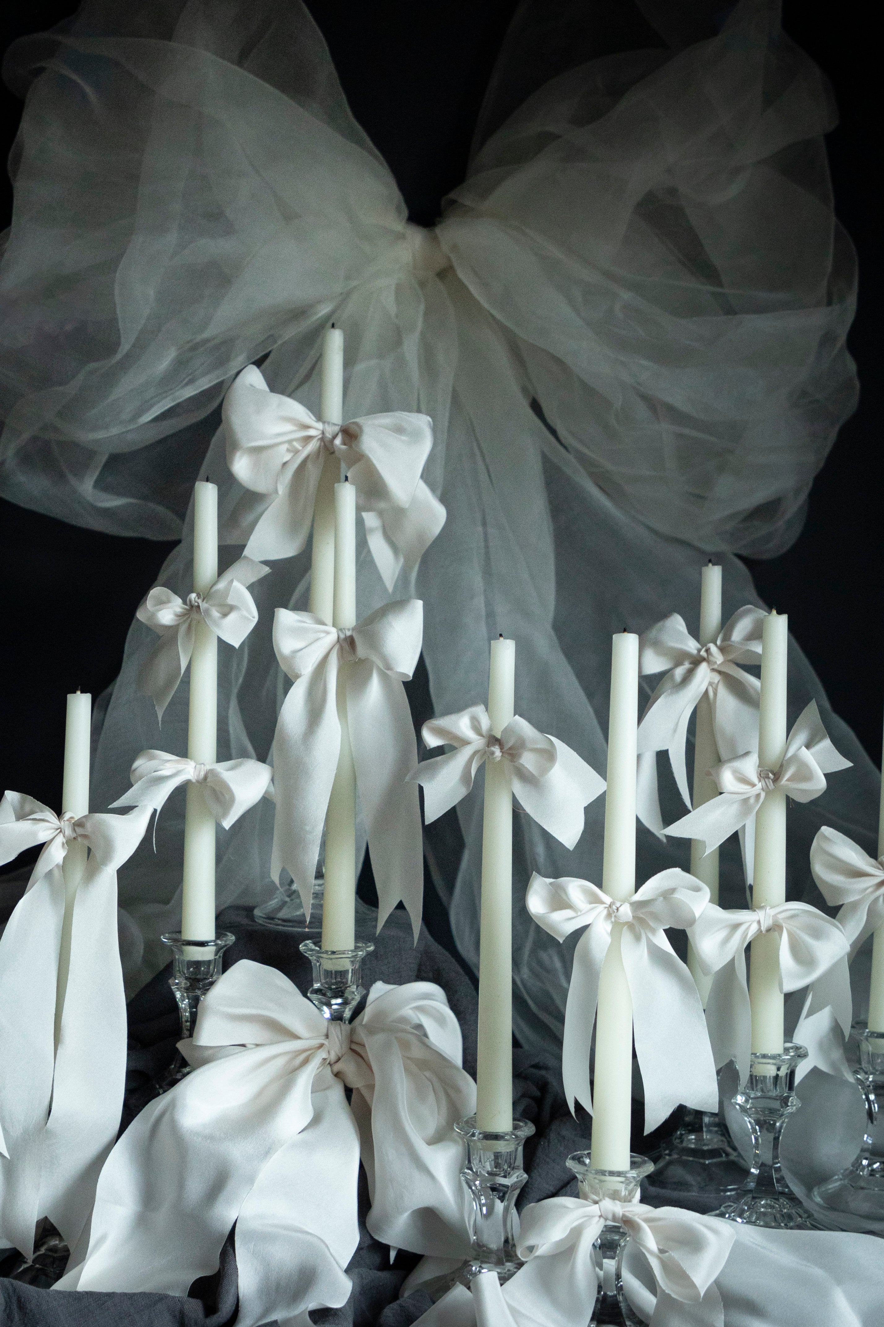 Athene New York Shiho【White Silk Ribbon】 Antique White Hand Dyed Silk Ribbon – Silk & Willow