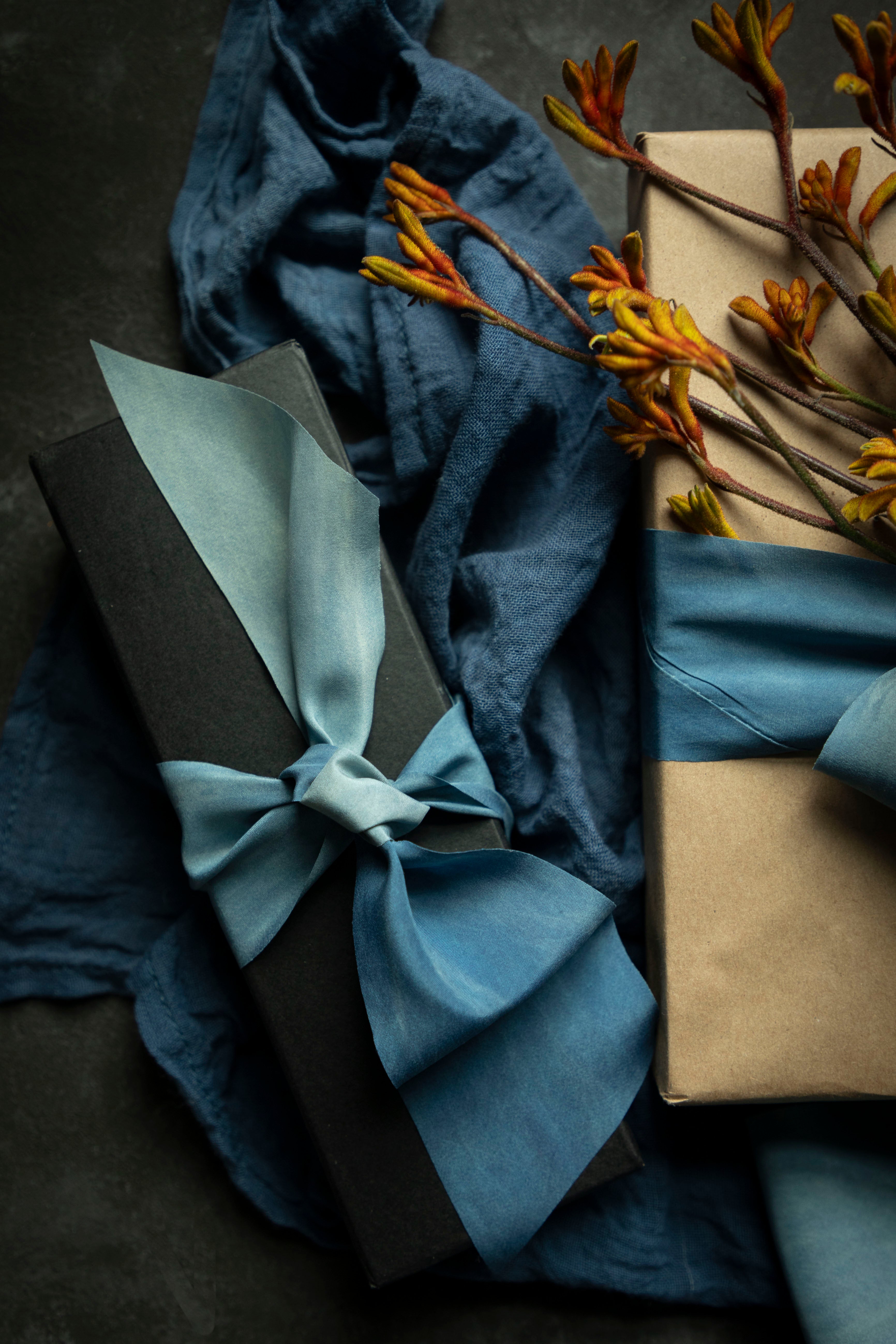 unique gift toppers, the art of gifting with silk and willow silk ribbons
