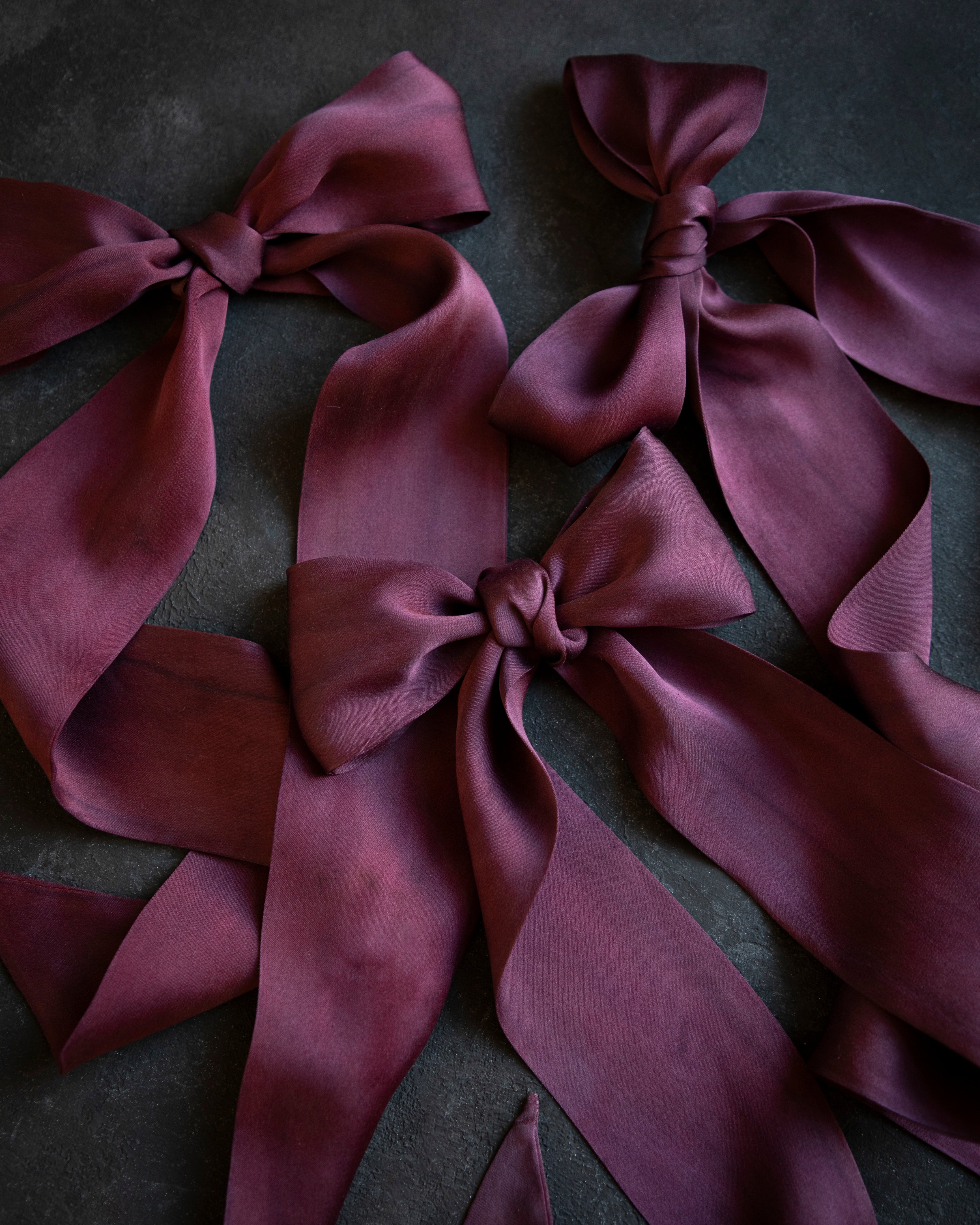 naturally dyed sustainable twilly