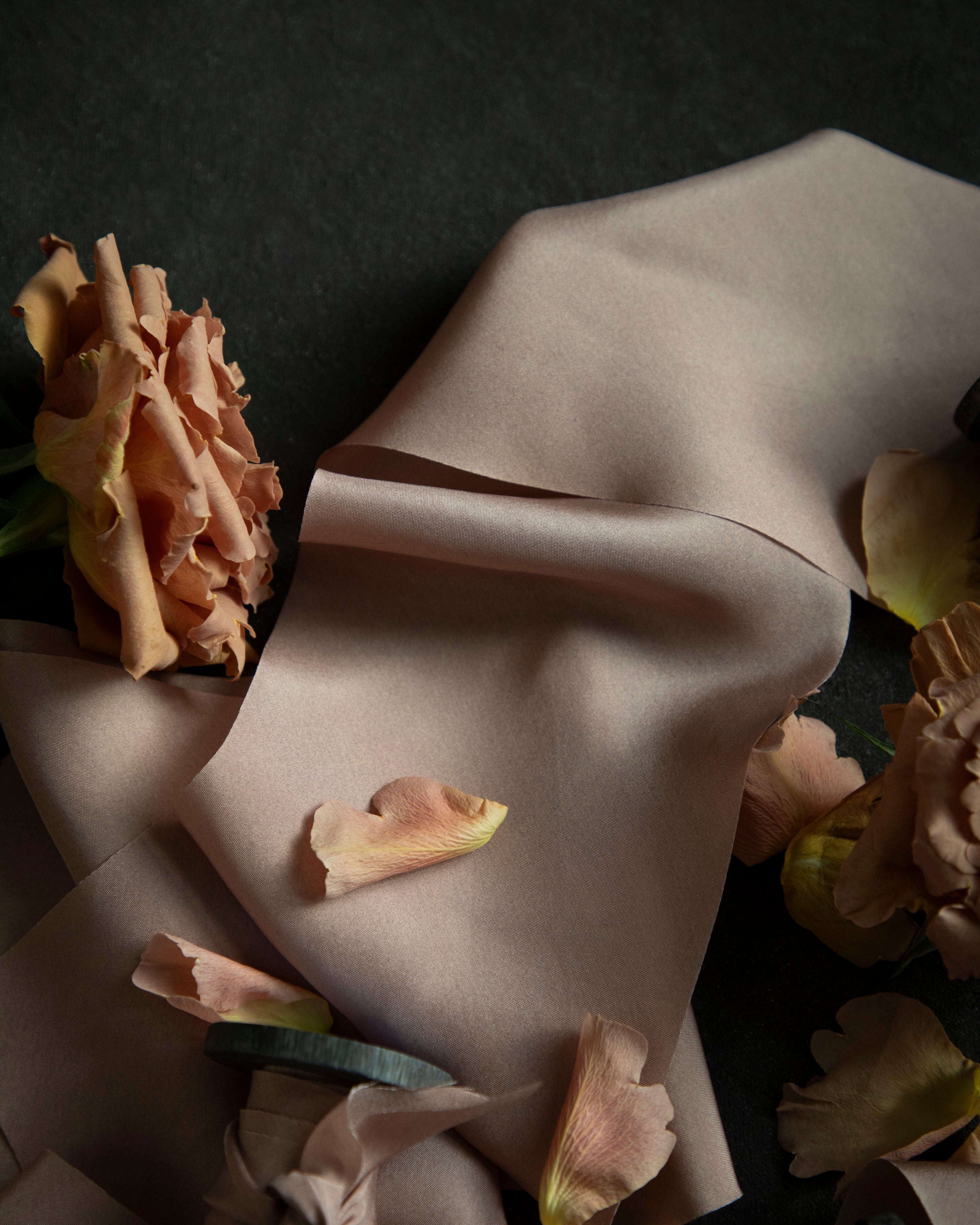 your bridal bouquet is not complete unless you have silk & Willow silk ribbon