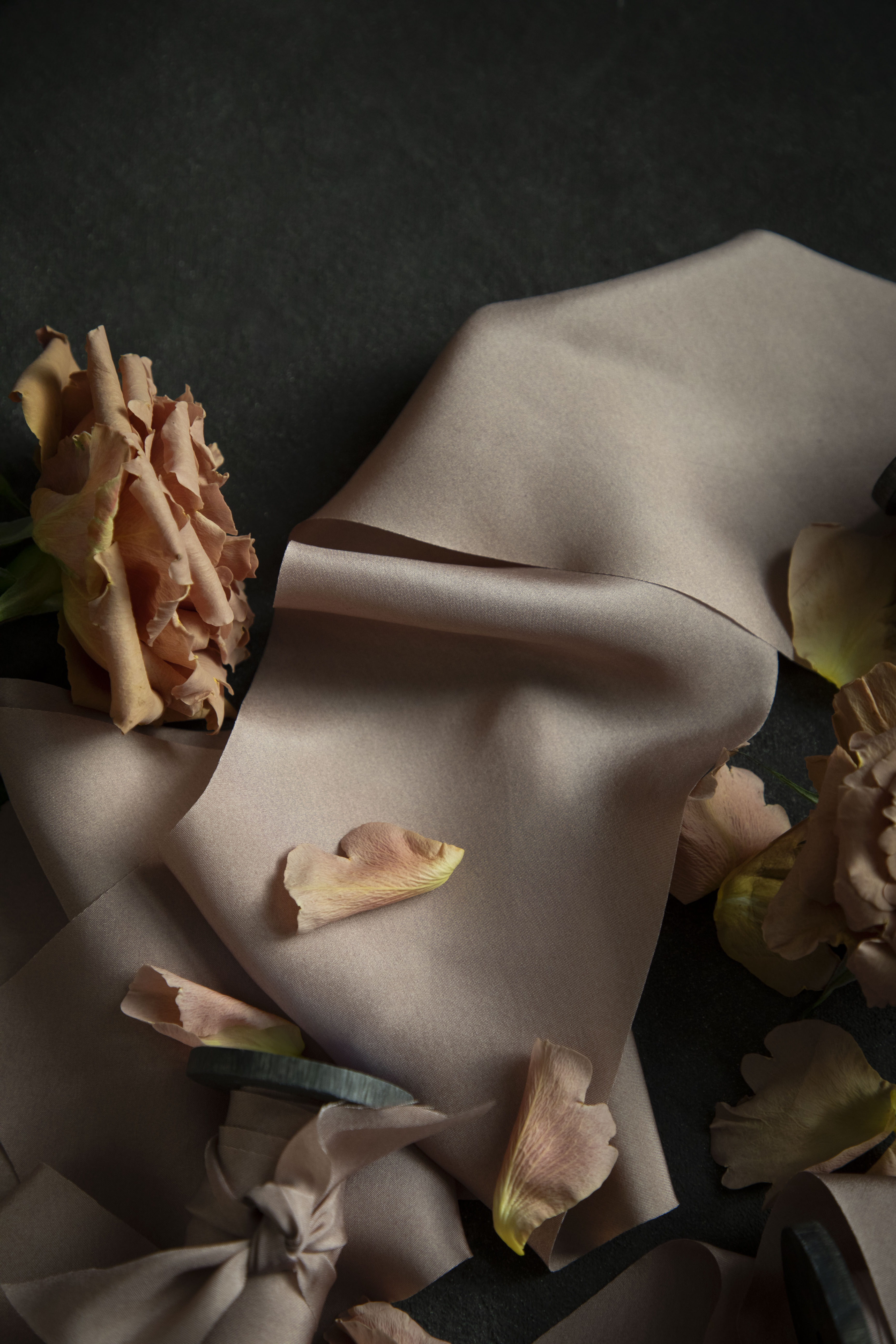 your bridal bouquet is not complete unless you have silk & Willow silk ribbon