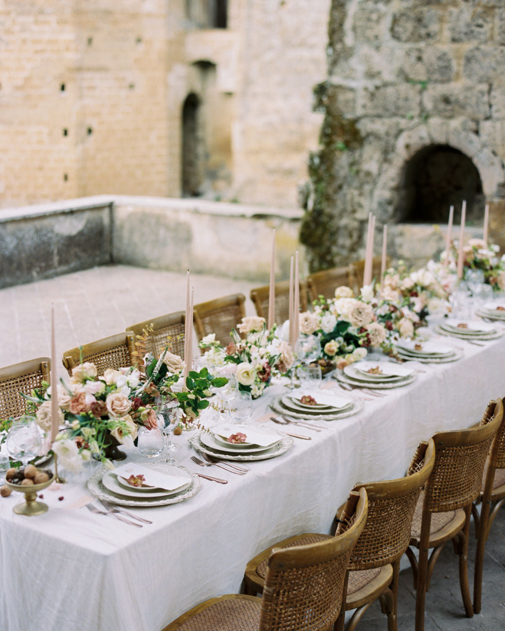 table setting design wedding table