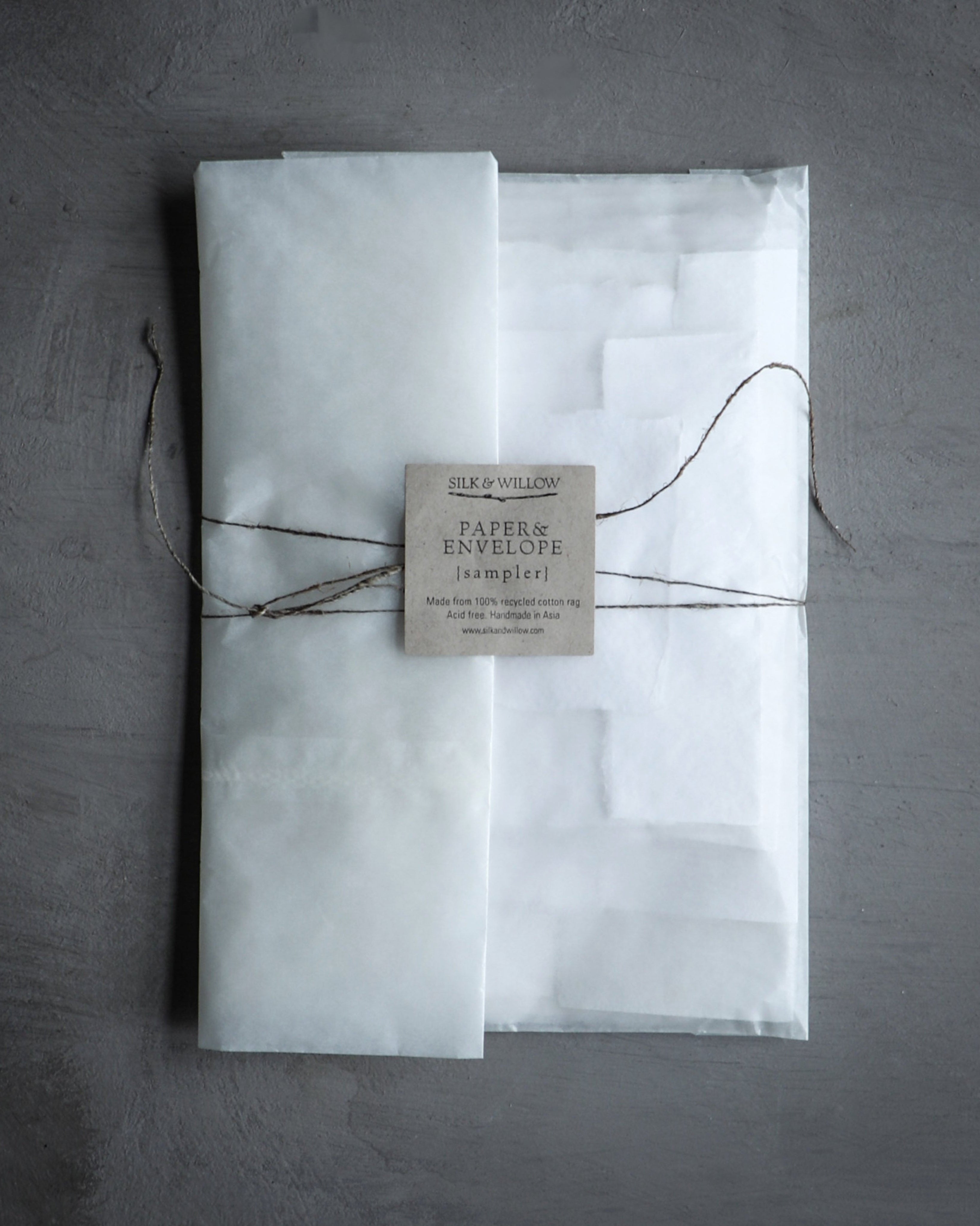 Paper Sampler of handmade paper