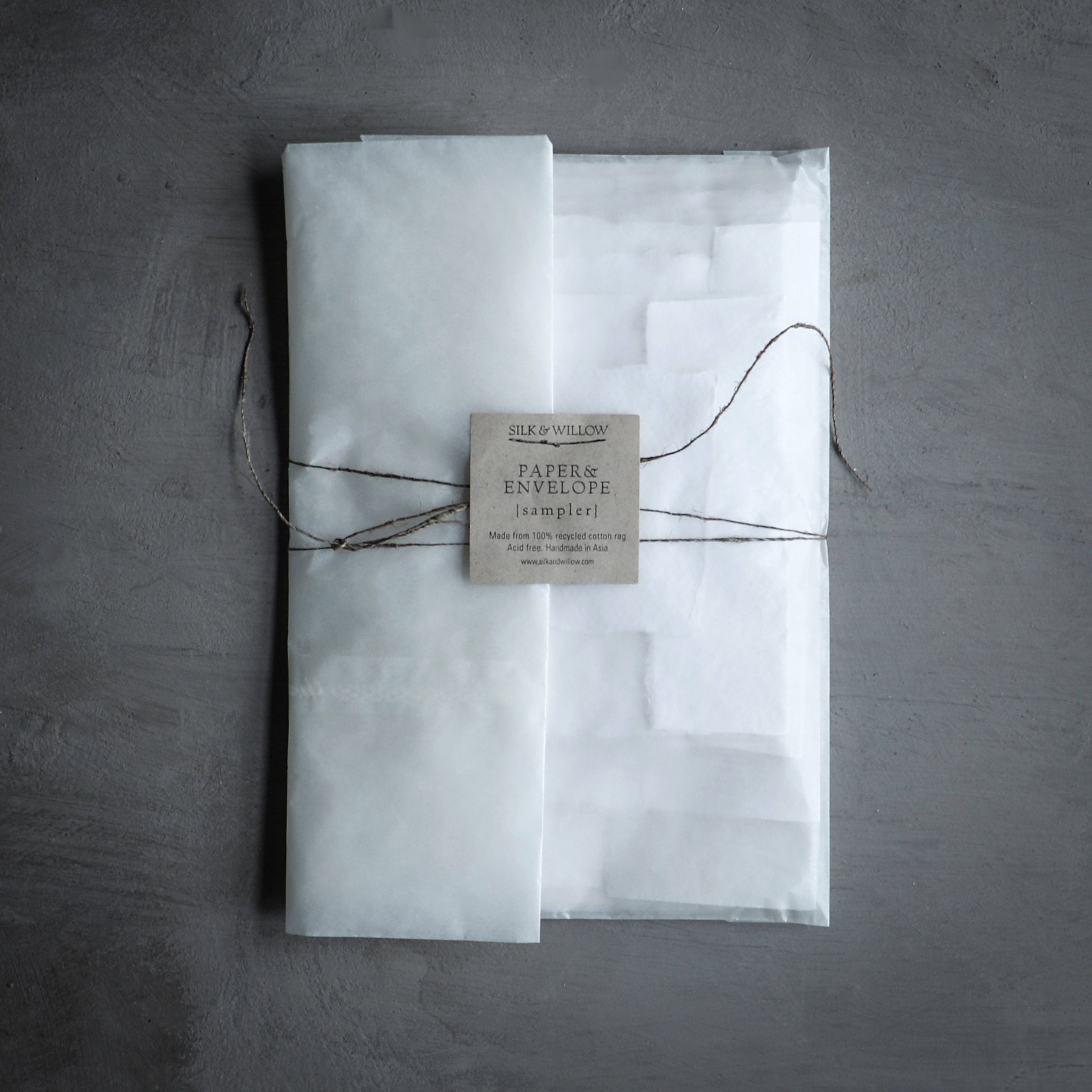 Paper Sampler of handmade paper