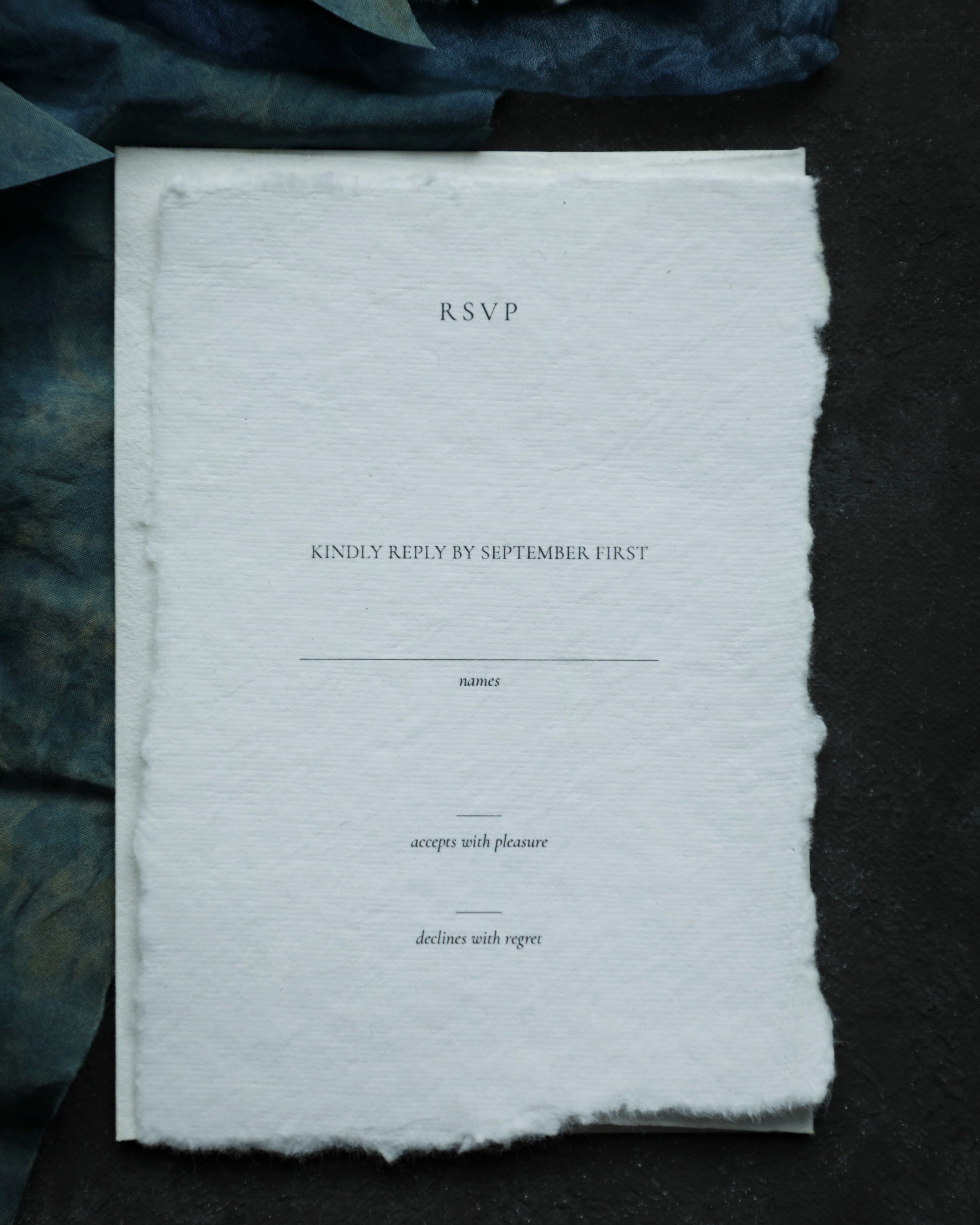 handmade paper for wedding invitations