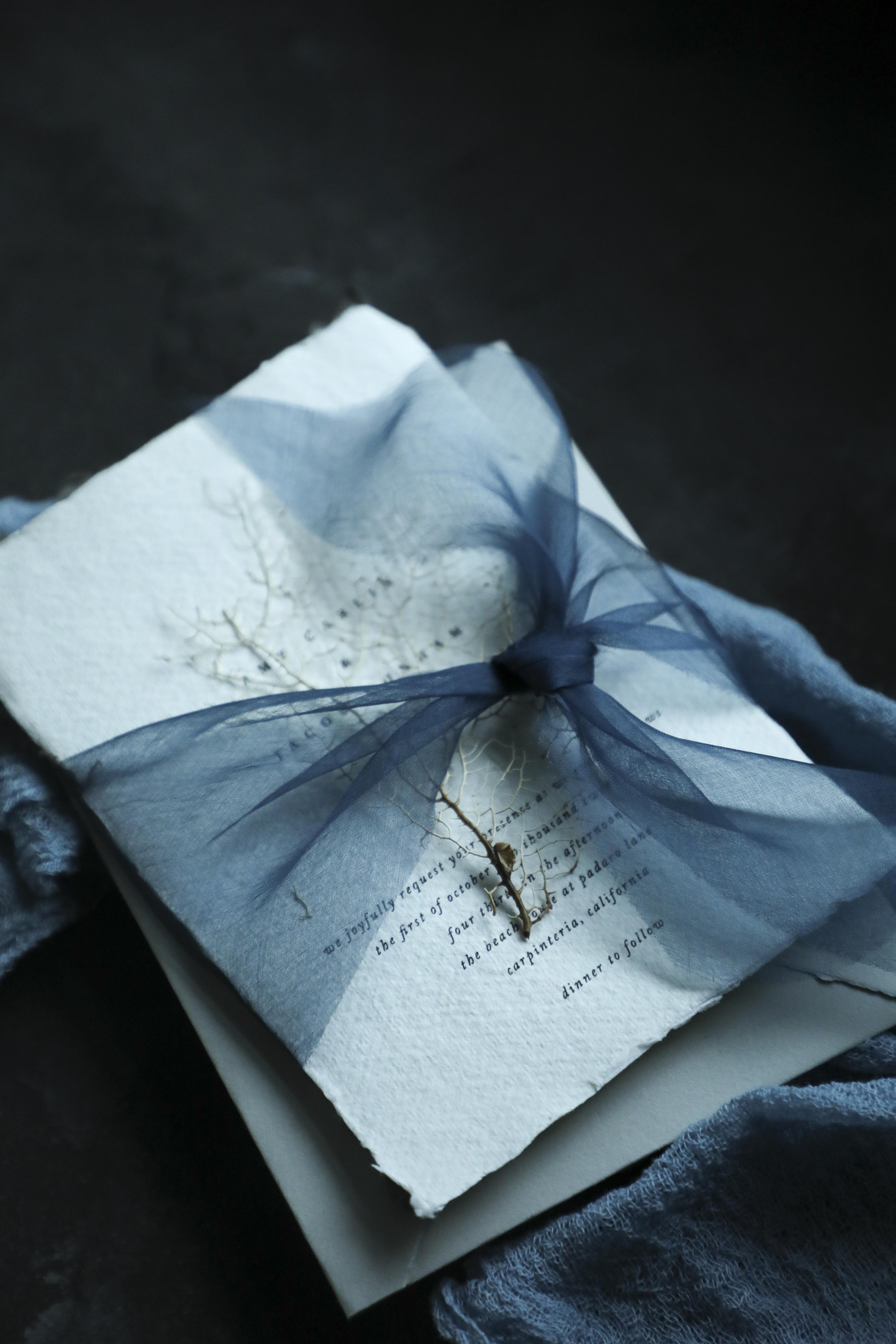 DIY handmade wedding invitation print with laser printer