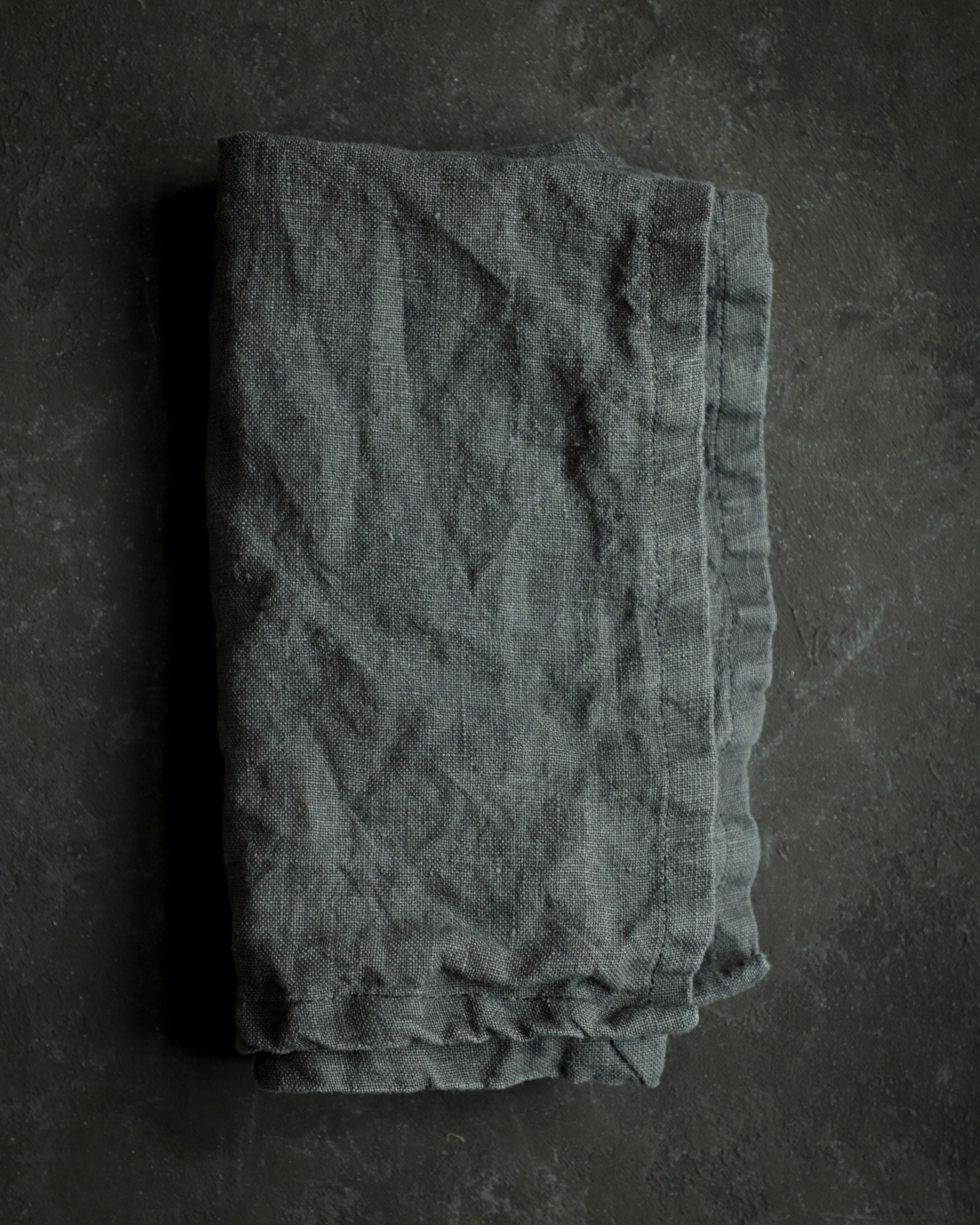 hand-loomed linen napkins, naturally dyed napkins