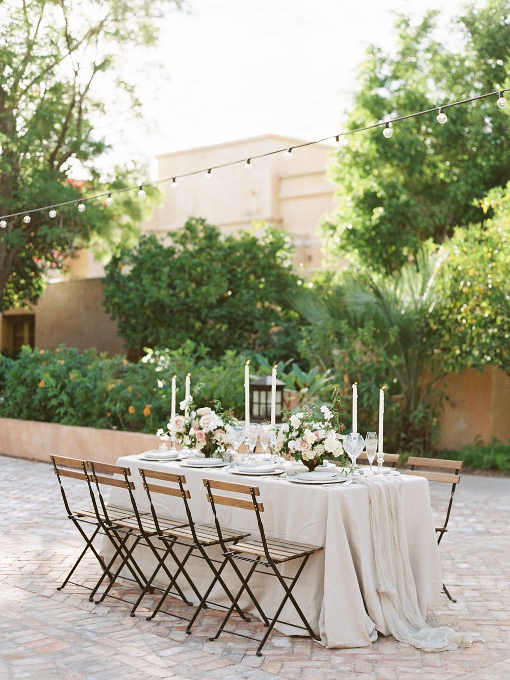 WEDDING SPARROW / Desert inspired wedding ideas with Blush Roses & European influences