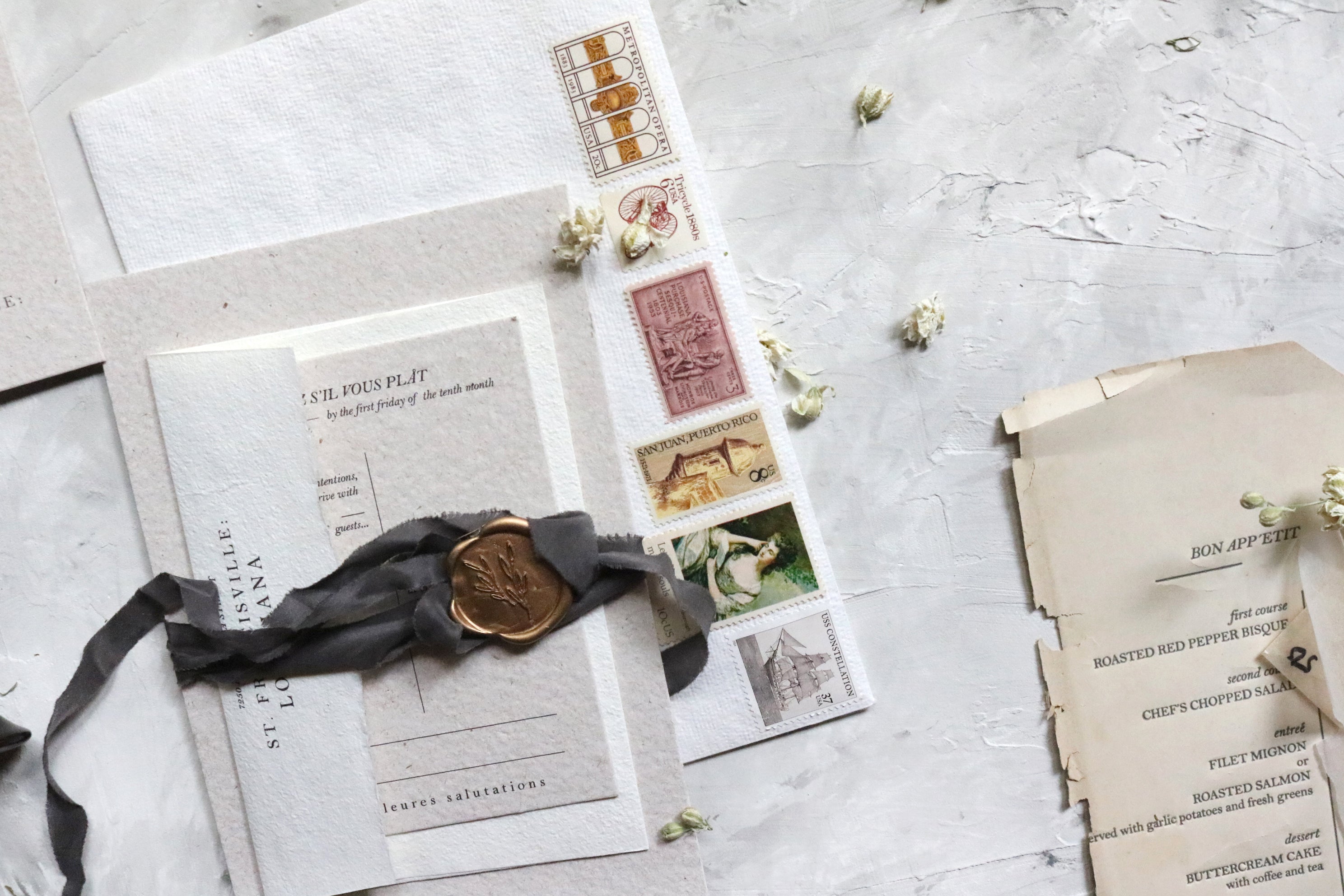 Mailing your fine stationery {by HOPE Johnson}