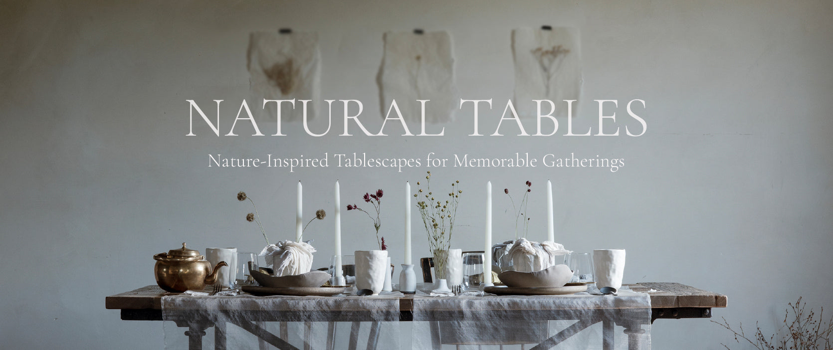 My book NATURAL TABLES