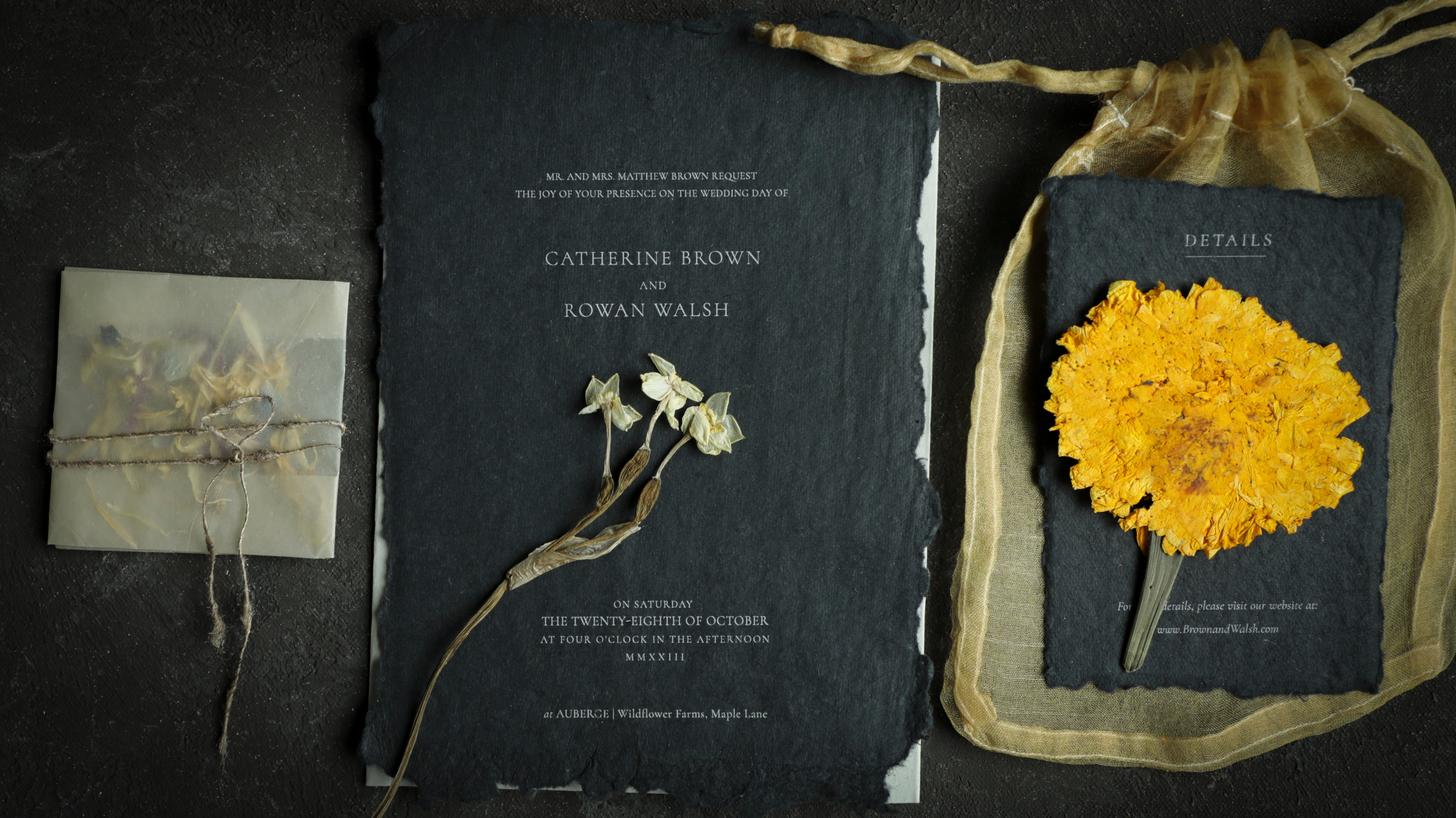 DIY Custom Wedding Stationery with Silk & Willow Handmade Papers