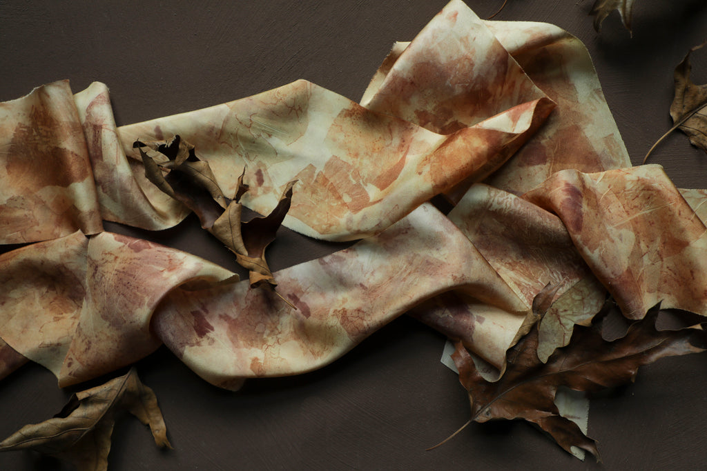 DIY Botanical Print Ribbon (the short-cut version)