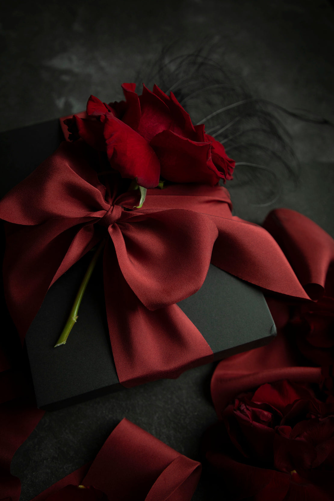Romantic Red Silk Ribbons for Valentine's Day – Silk & Willow