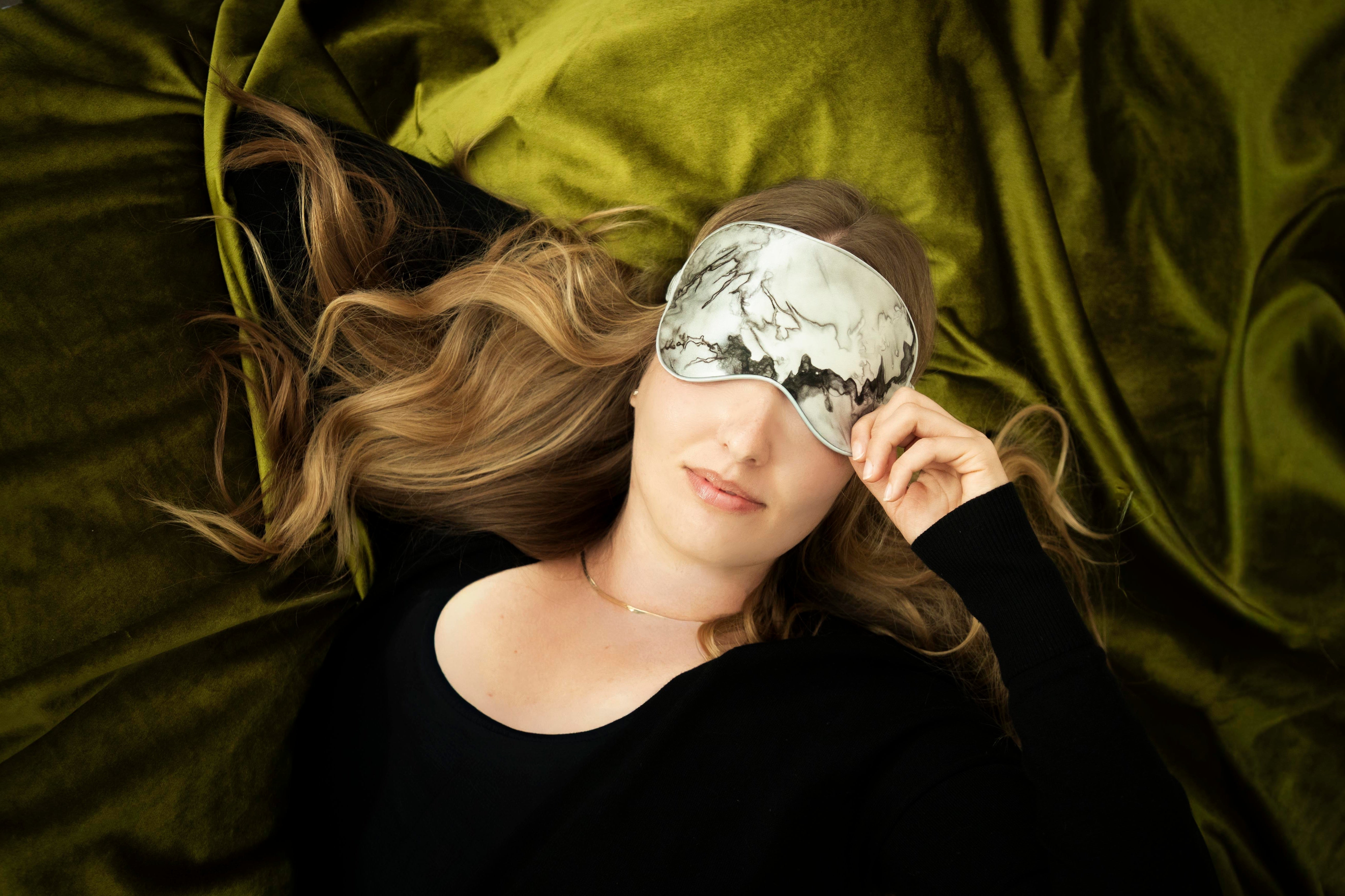 Silk Sleep Mask & Hair Scrunchie Gift Sets