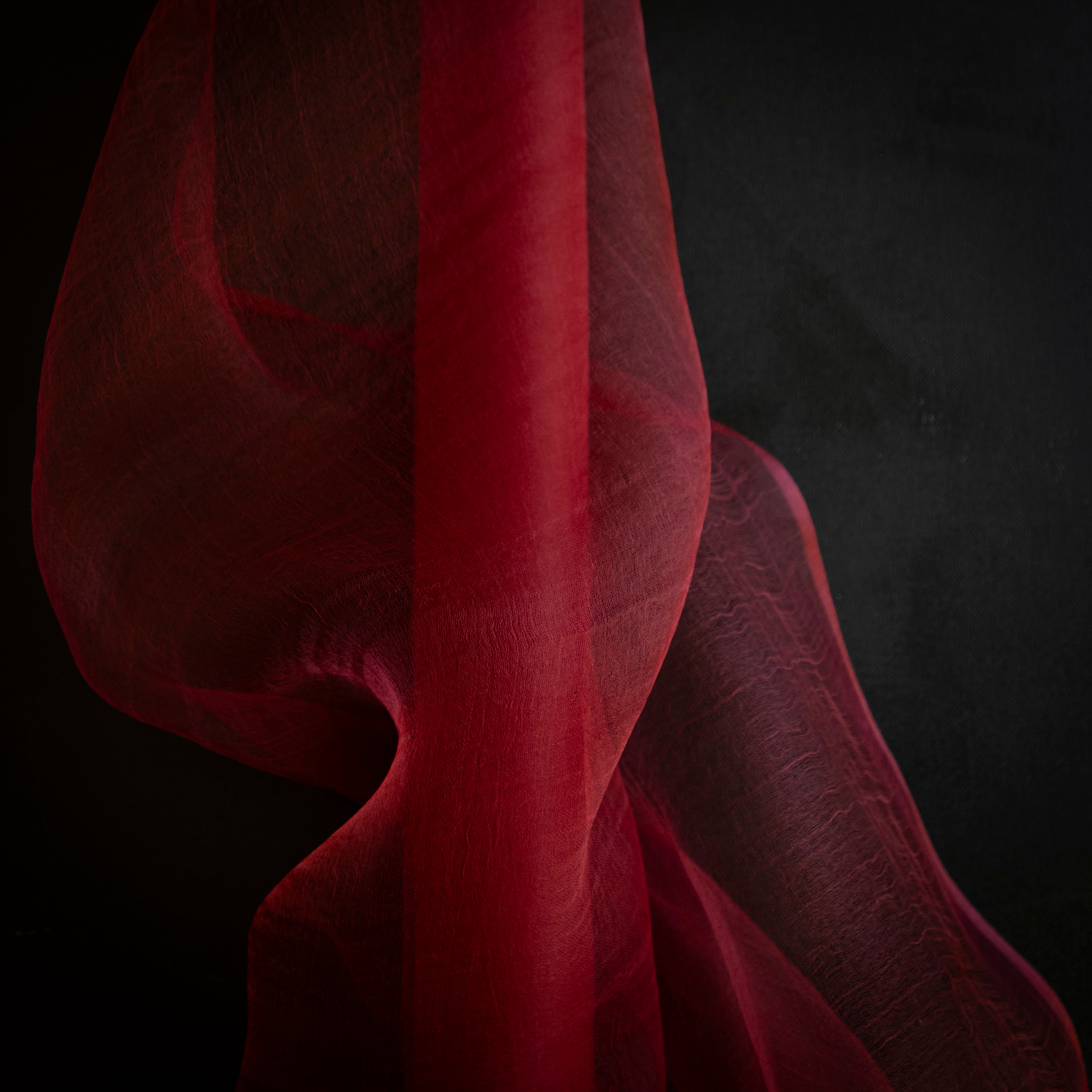 Garnet Red {Gossamer Silk Fabric} – Silk & Willow