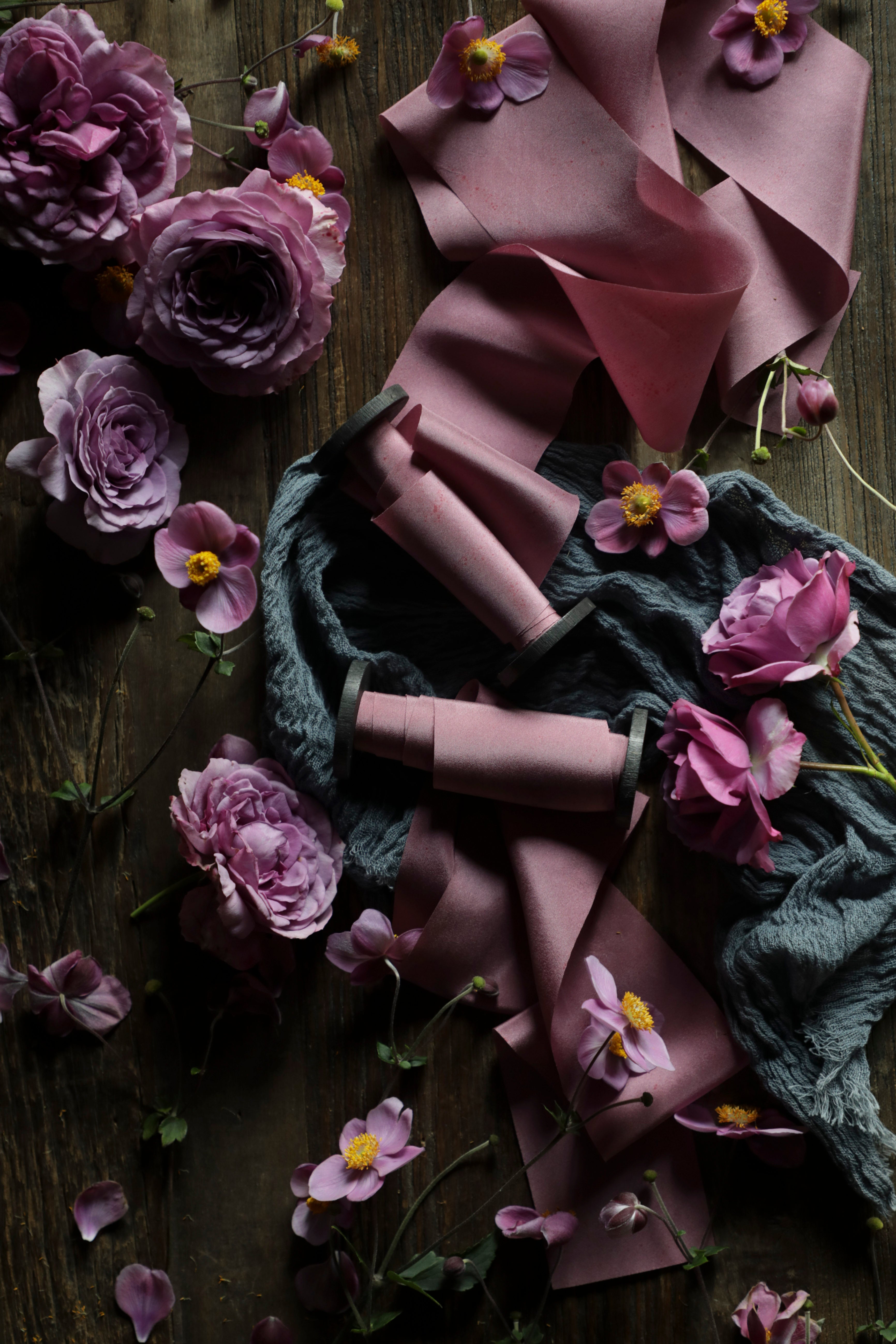 premium silk ribbon for bridal bouquets 