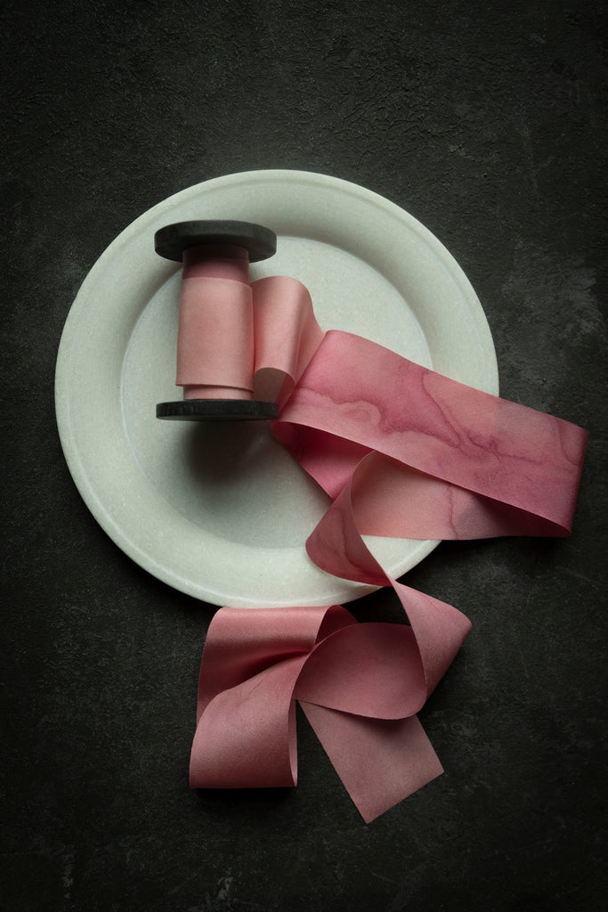 barbie pink silk ribbon