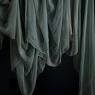 silk styling textiles naturally dyed by silk and willow for wedding decor