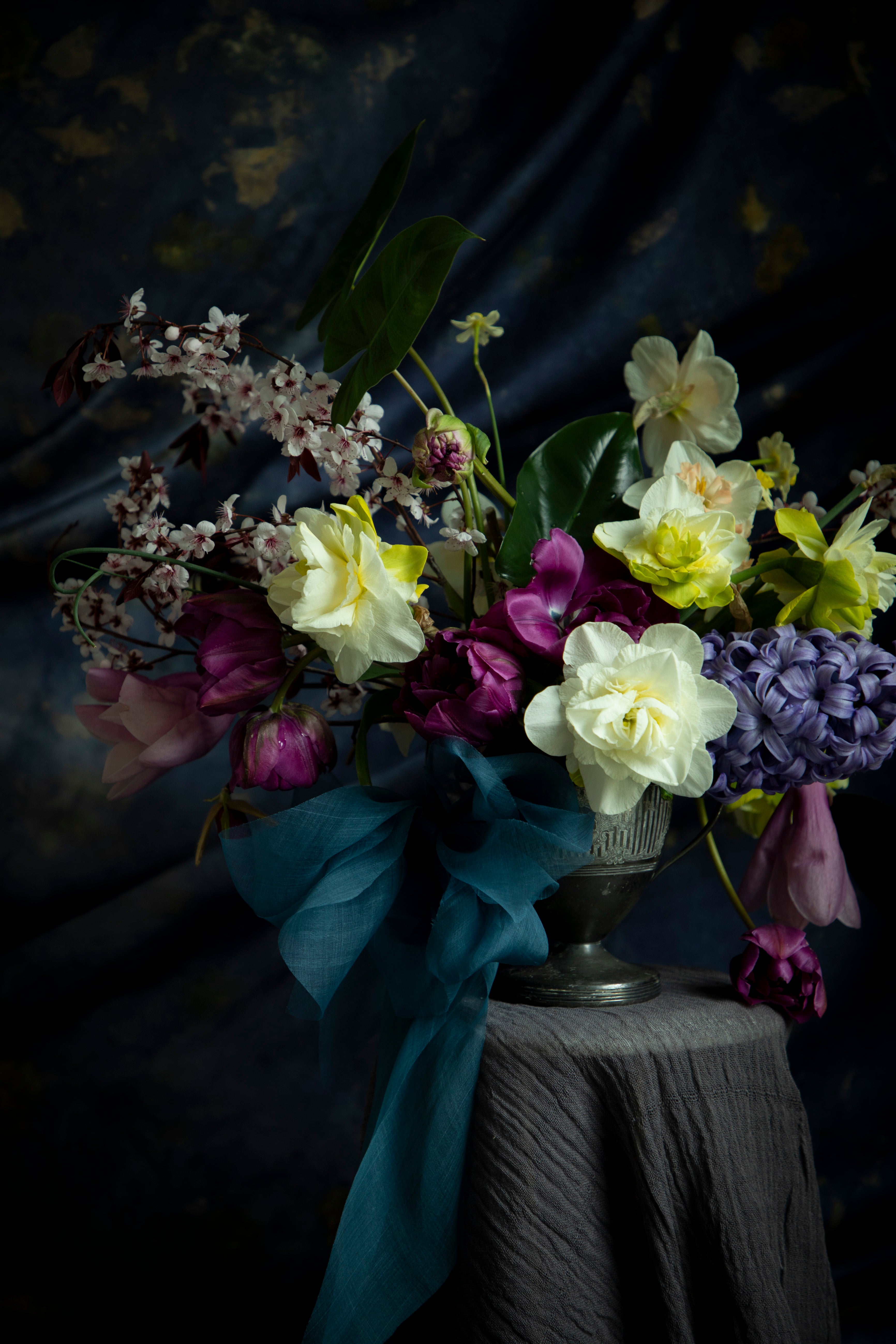 Indigo {Organza} Silk Ribbon – Silk & Willow