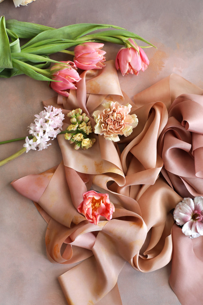 Wedding Decor and Luxury Silk Ribbon for Bridal Bouquets – Silk