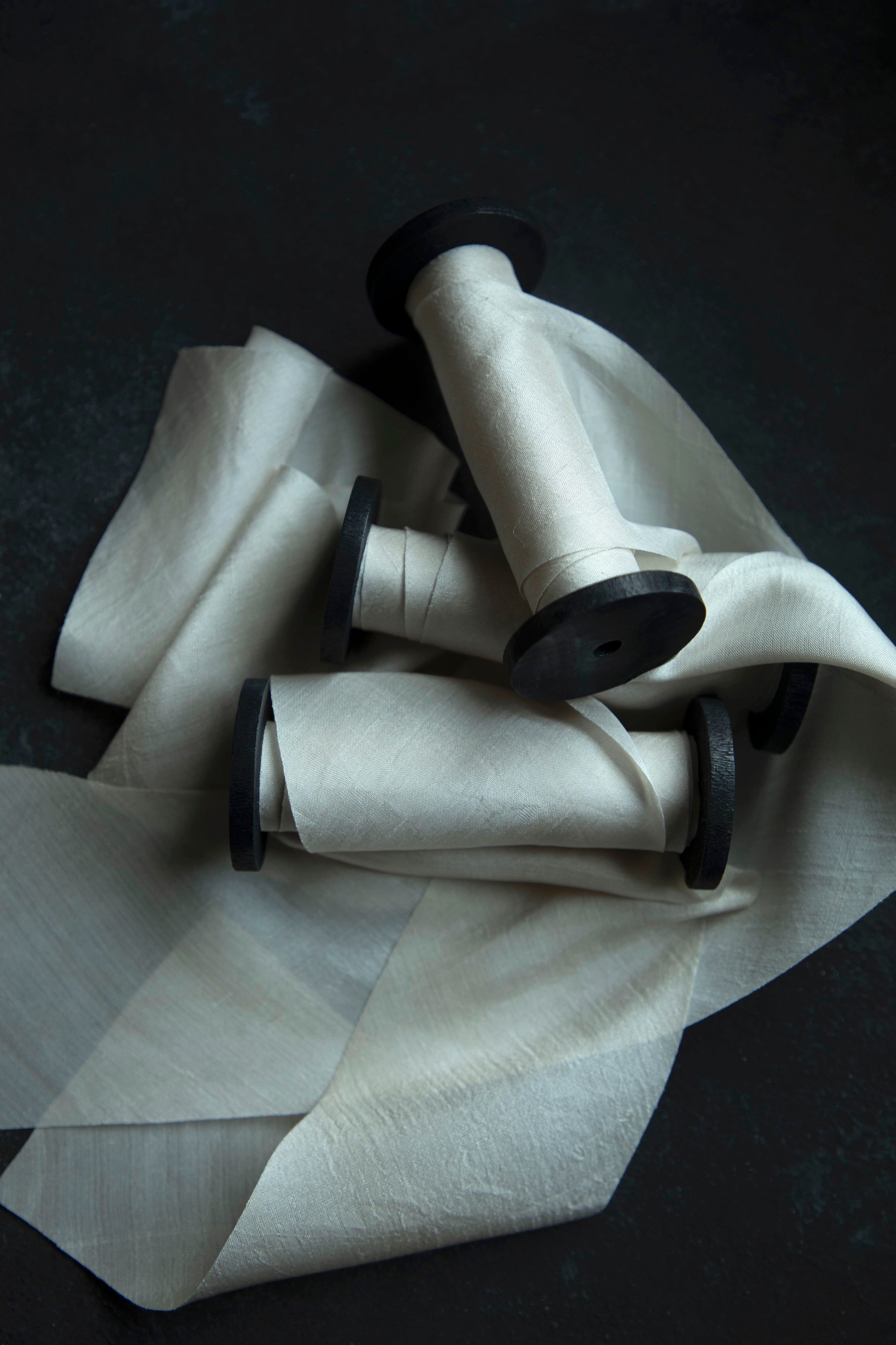 Raw silk on sale ribbon