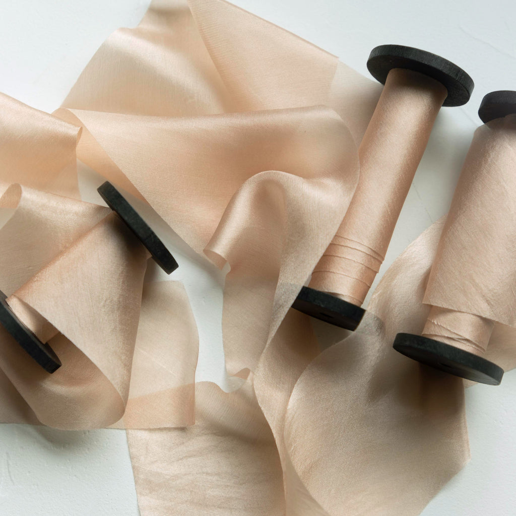 organic silk ribbon