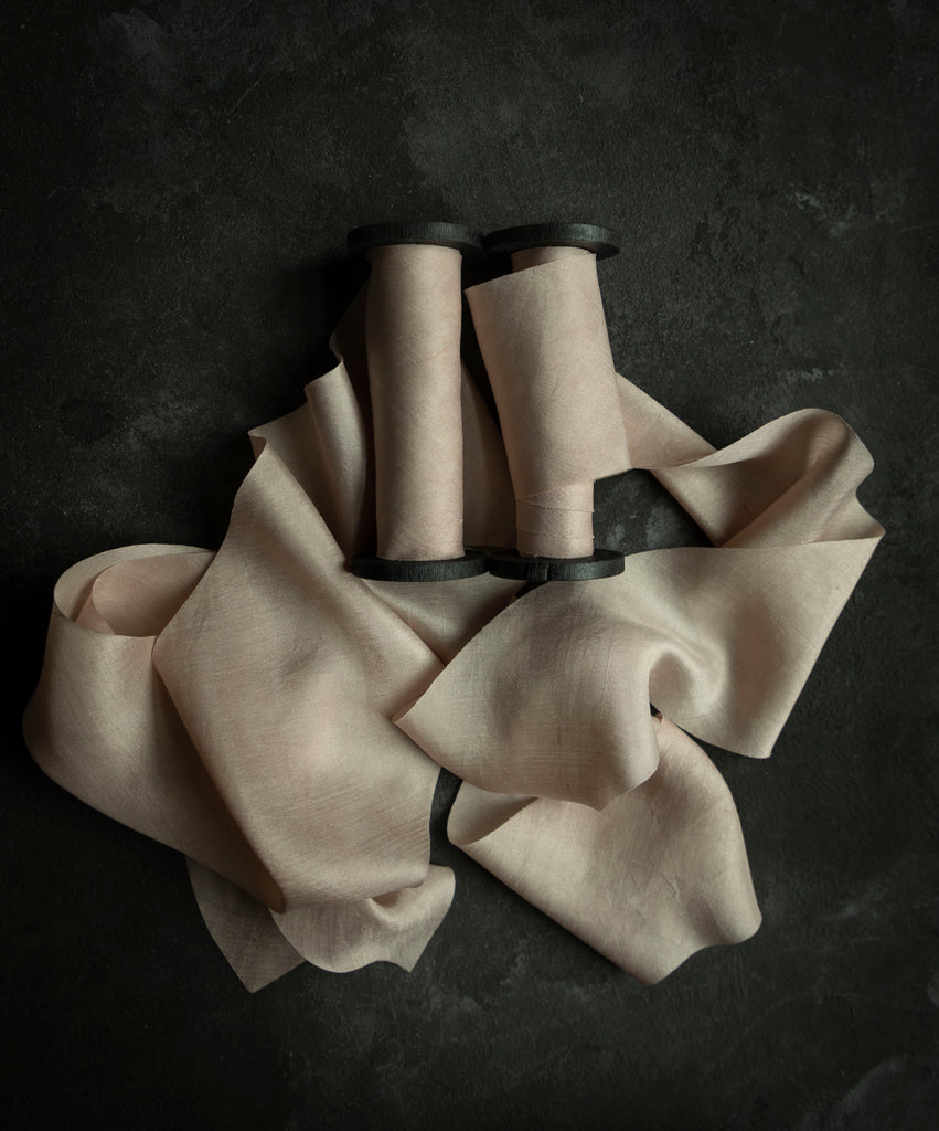 organic silk ribbon