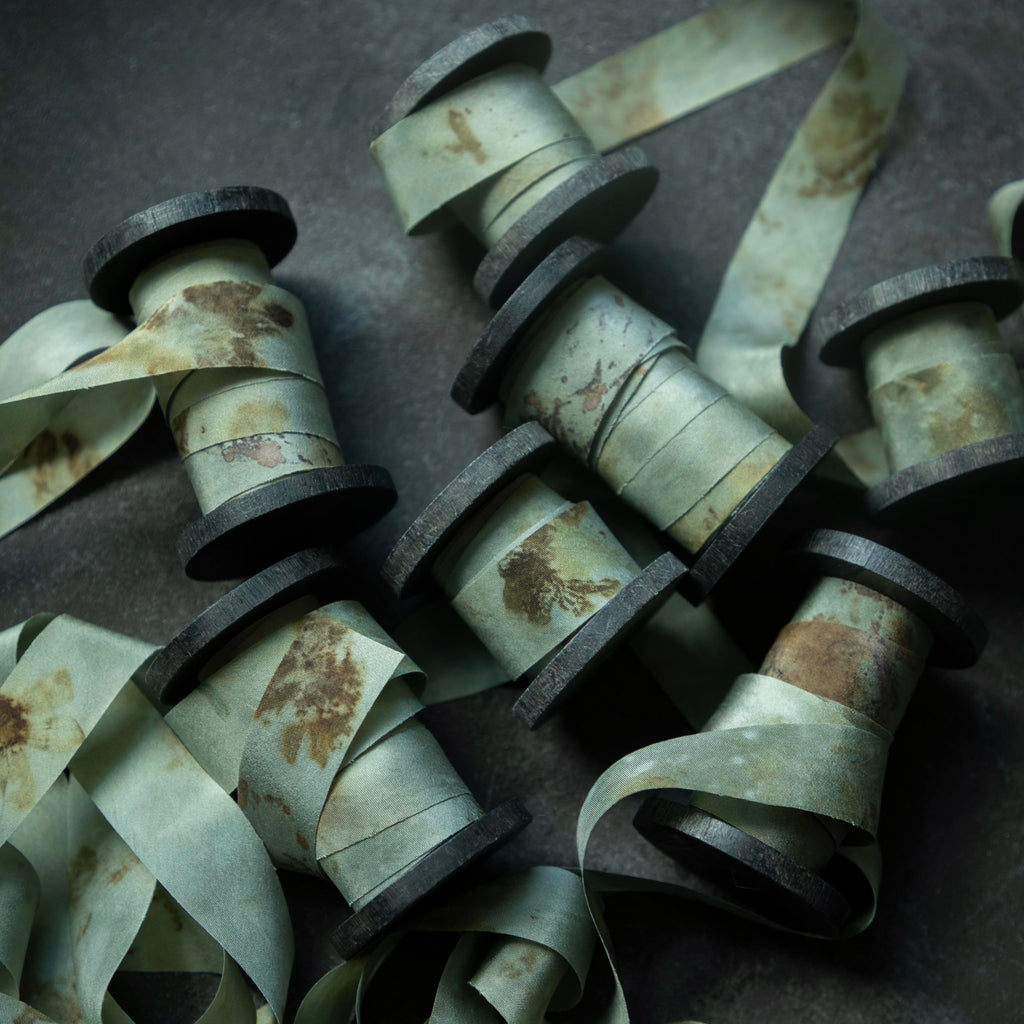 wedding invitation silk ribbons