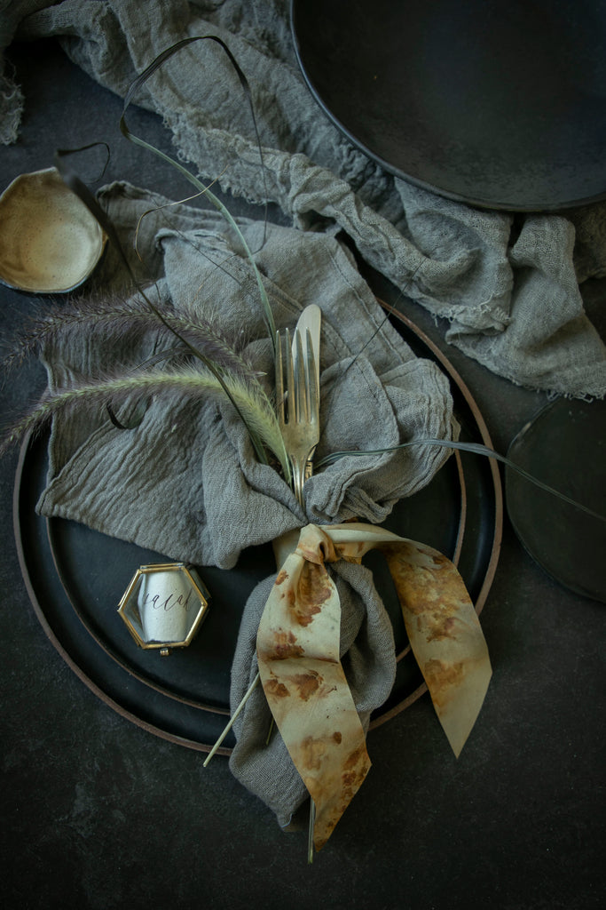 fall place setting inspiration