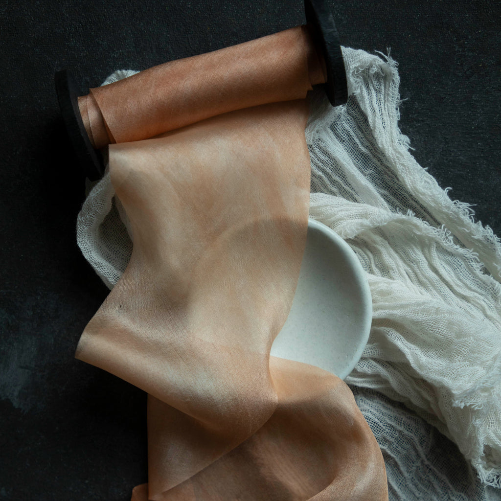 organic silk ribbon