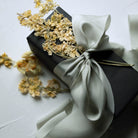 dandelion green silk ribbon for wedding bouquets