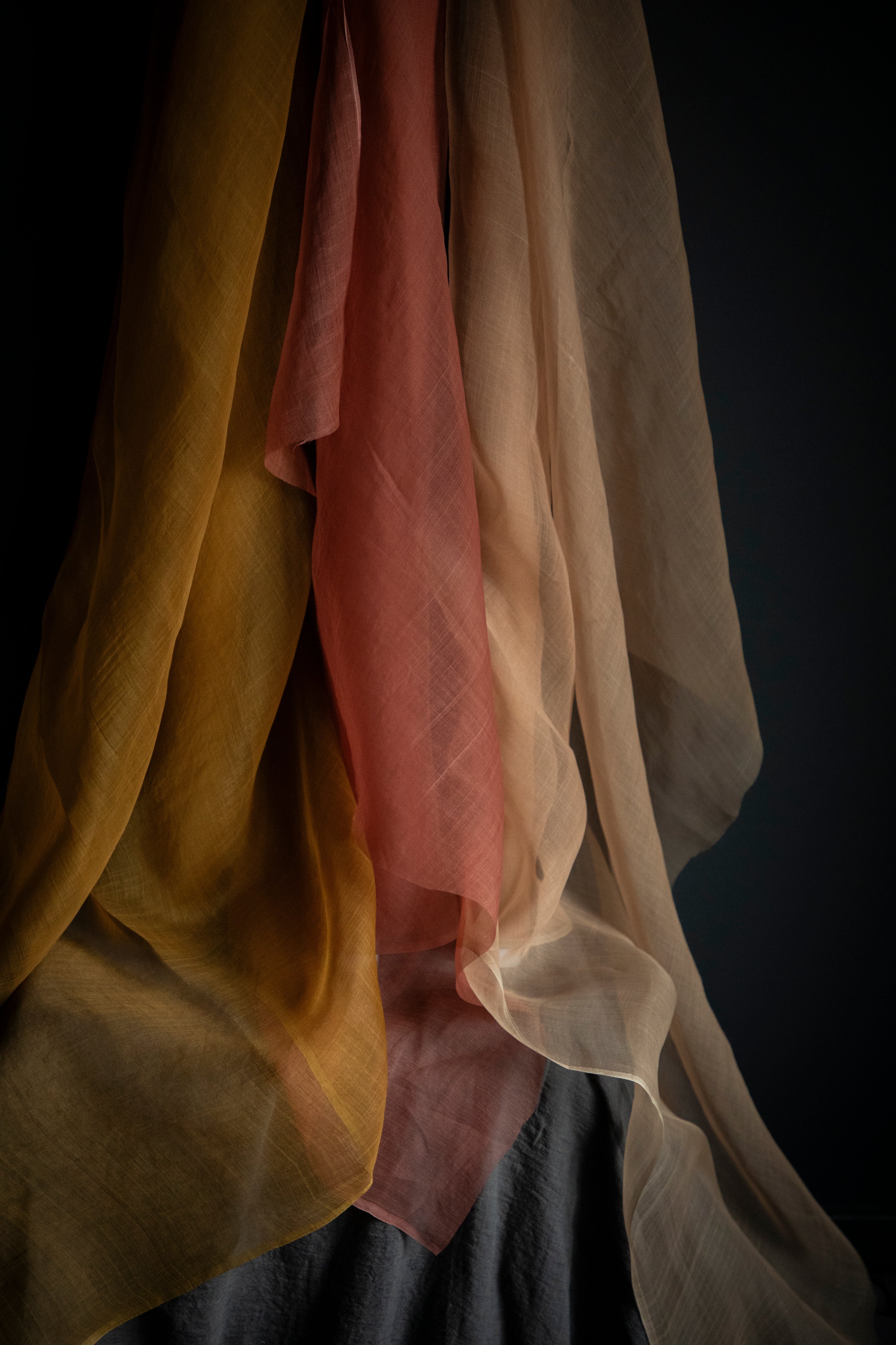 Sheer silk fabric deals