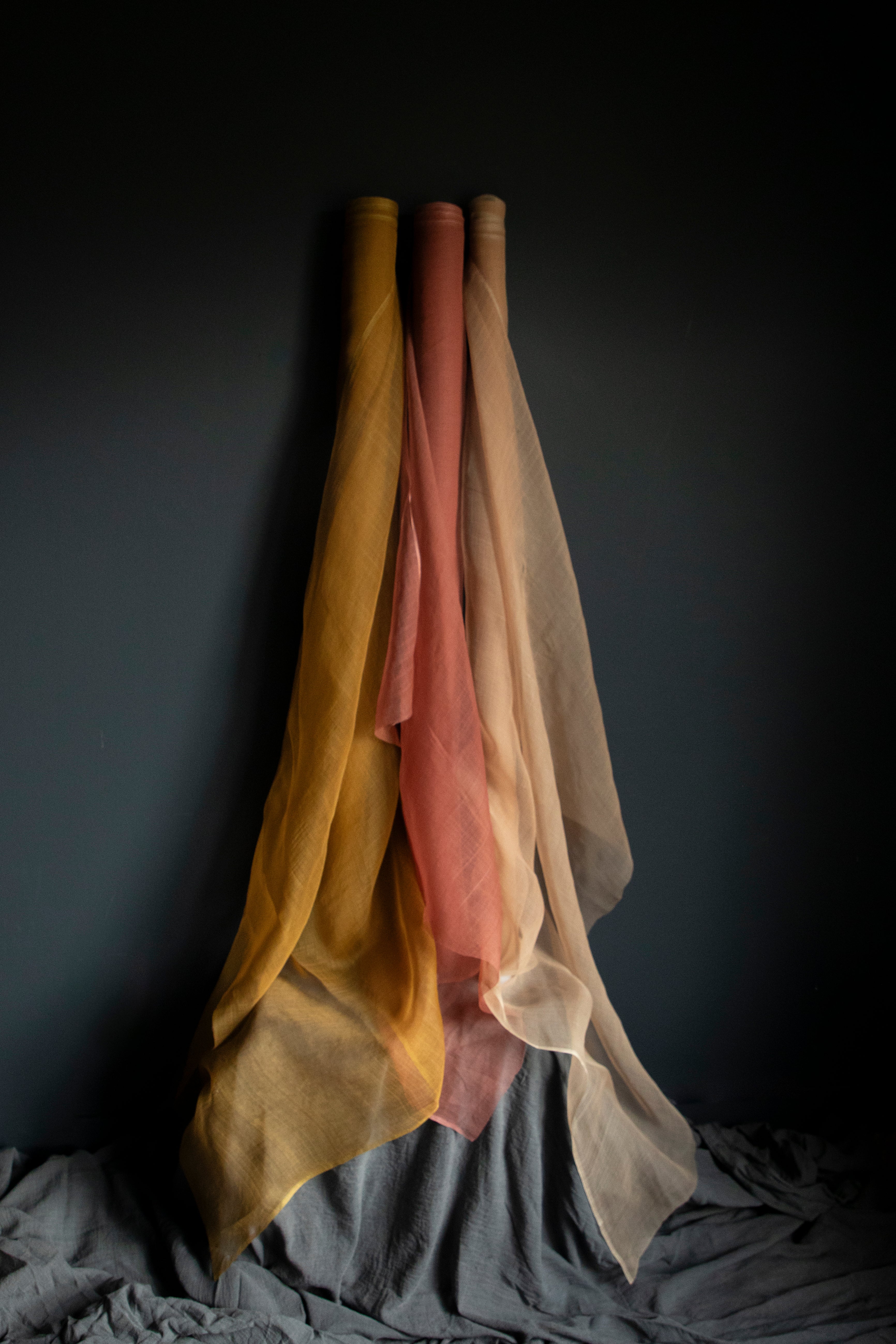 Scarf silk on sale fabric