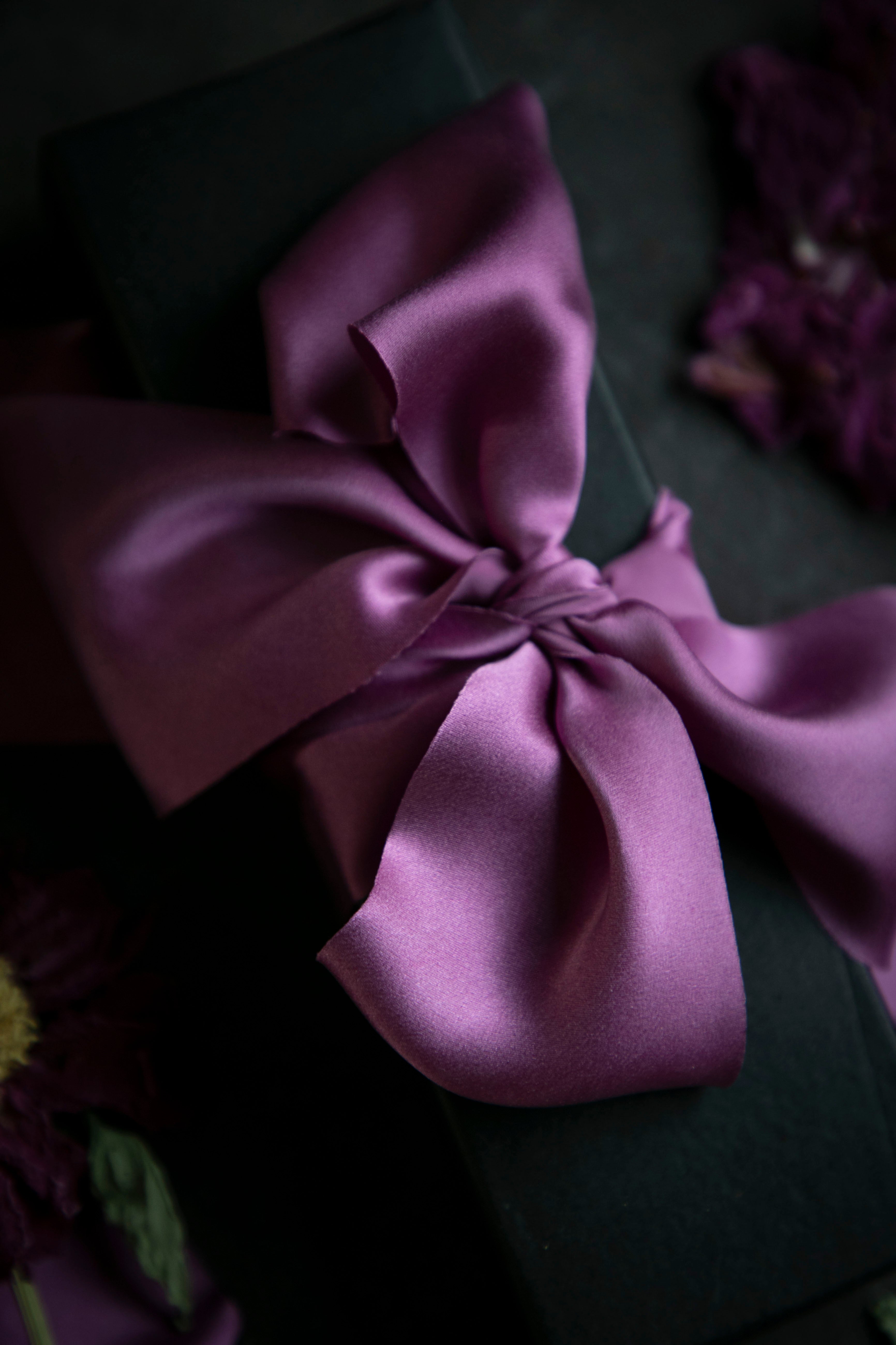 Eggplant Silk Ribbon {read note below}