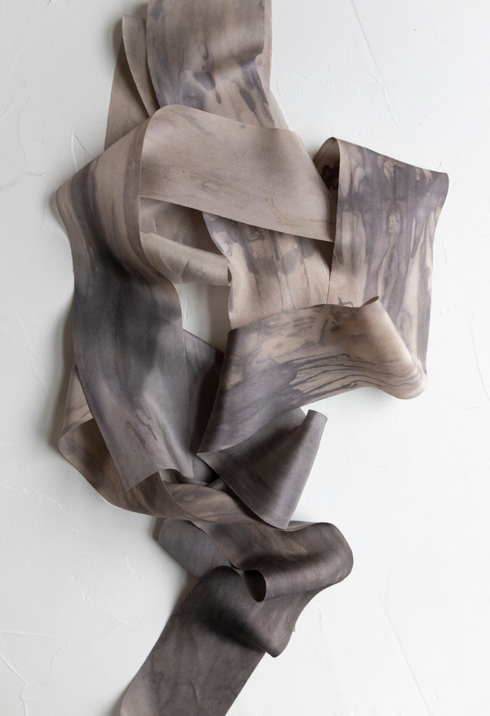 marbled silk art by shellie pomeroy