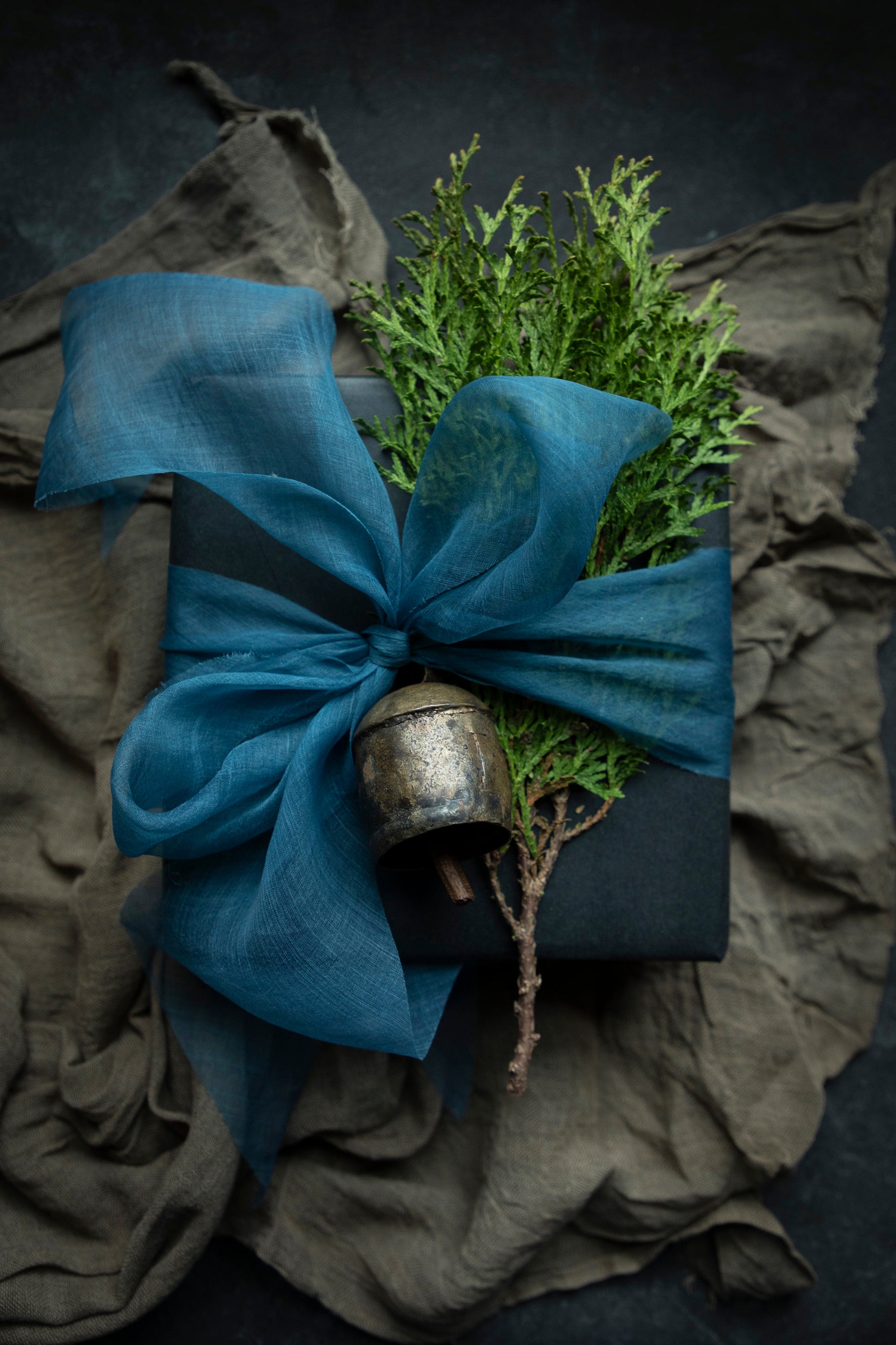 Indigo {Organza} Silk Ribbon – Silk & Willow