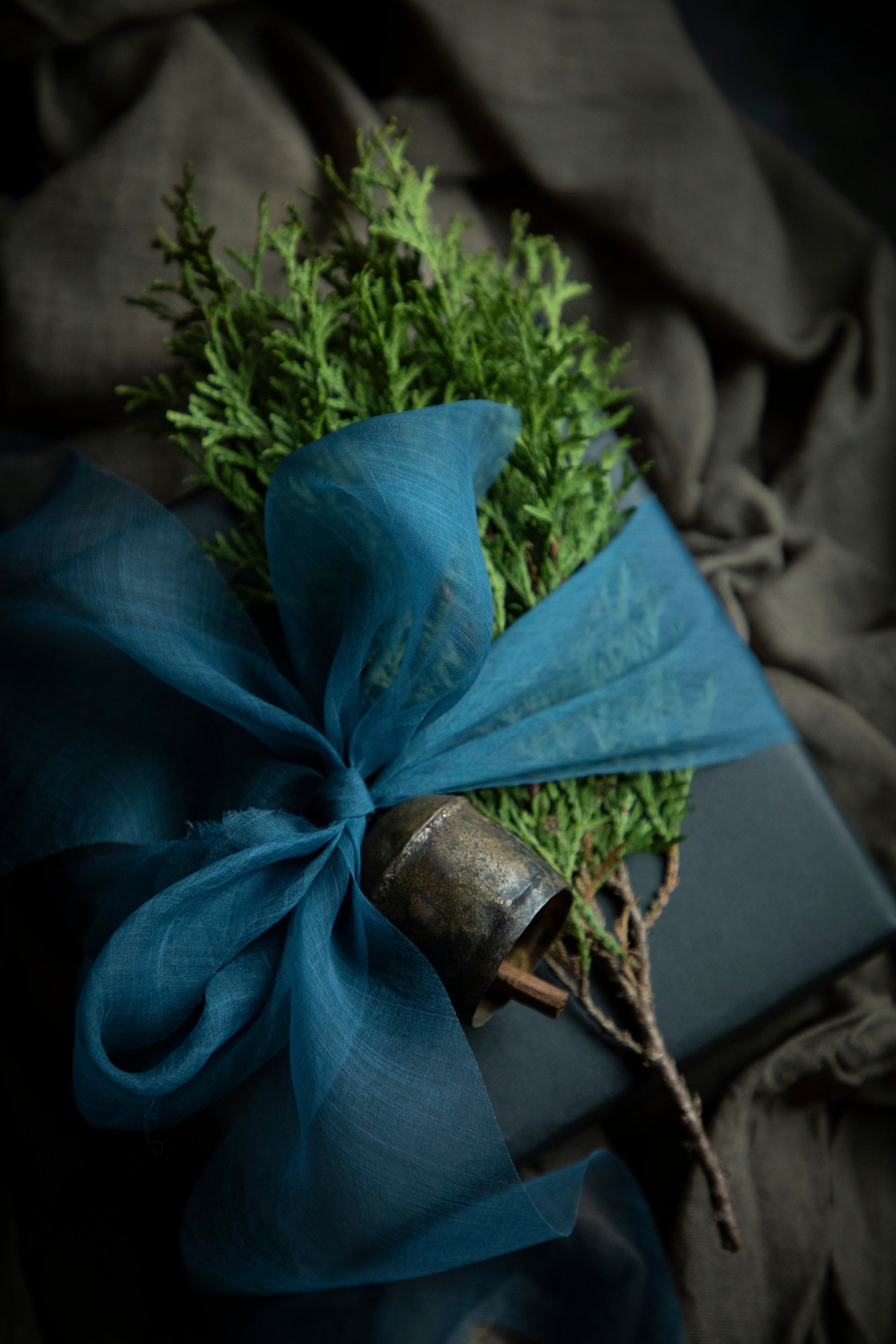 Indigo {Organza} Silk Ribbon – Silk & Willow