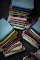 silk ribbon palette of natural hues