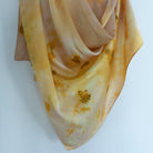 hand dyed designer silk scarf