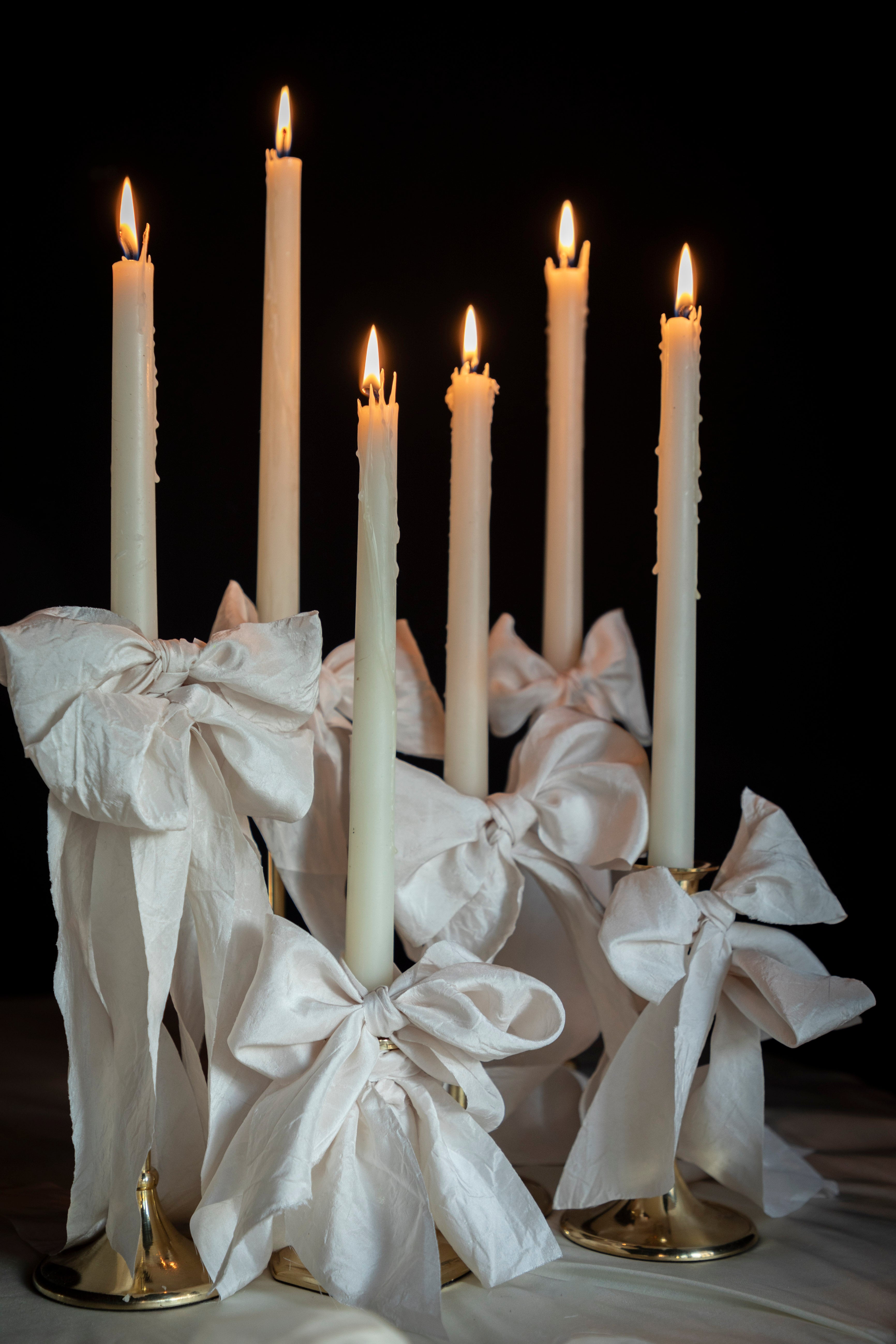 Athene New York Shiho【White Silk Ribbon】 Silk ribbons