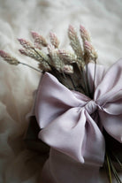 soft purple silk ribbon for wedding bouquets