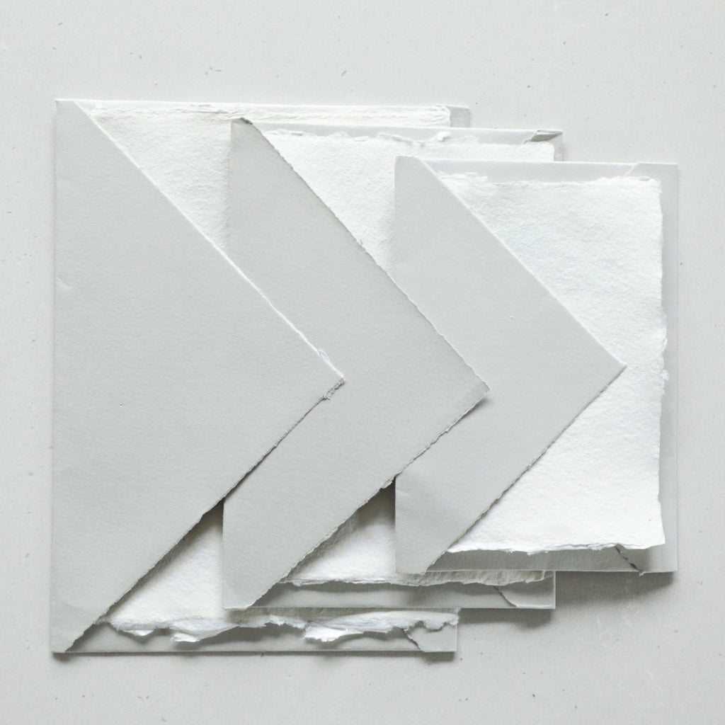 handmade deckled edge envelopes for custom invitations
