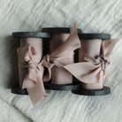 slow crafted natural color silk ribbon