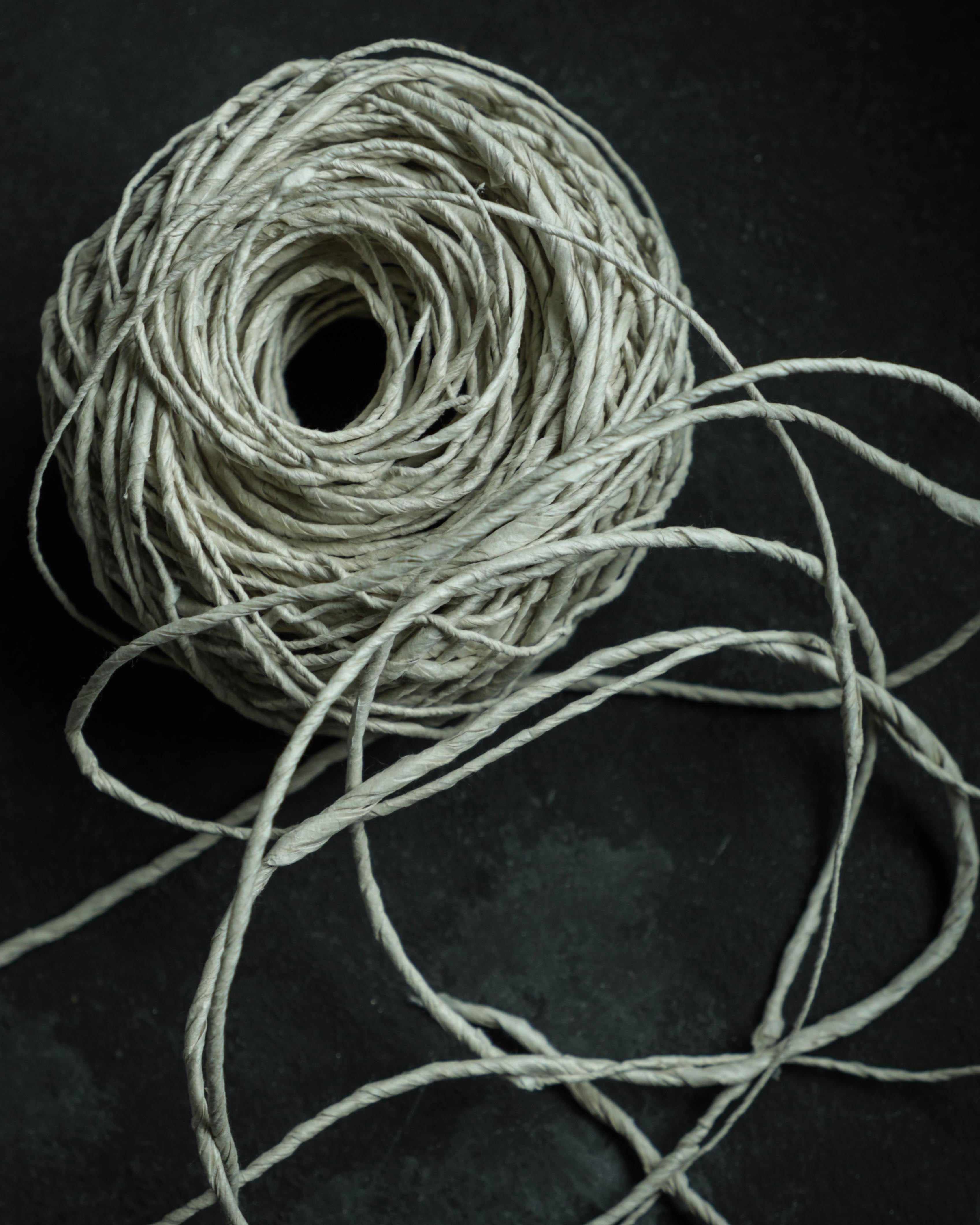 sustainable natural twine silk and willow