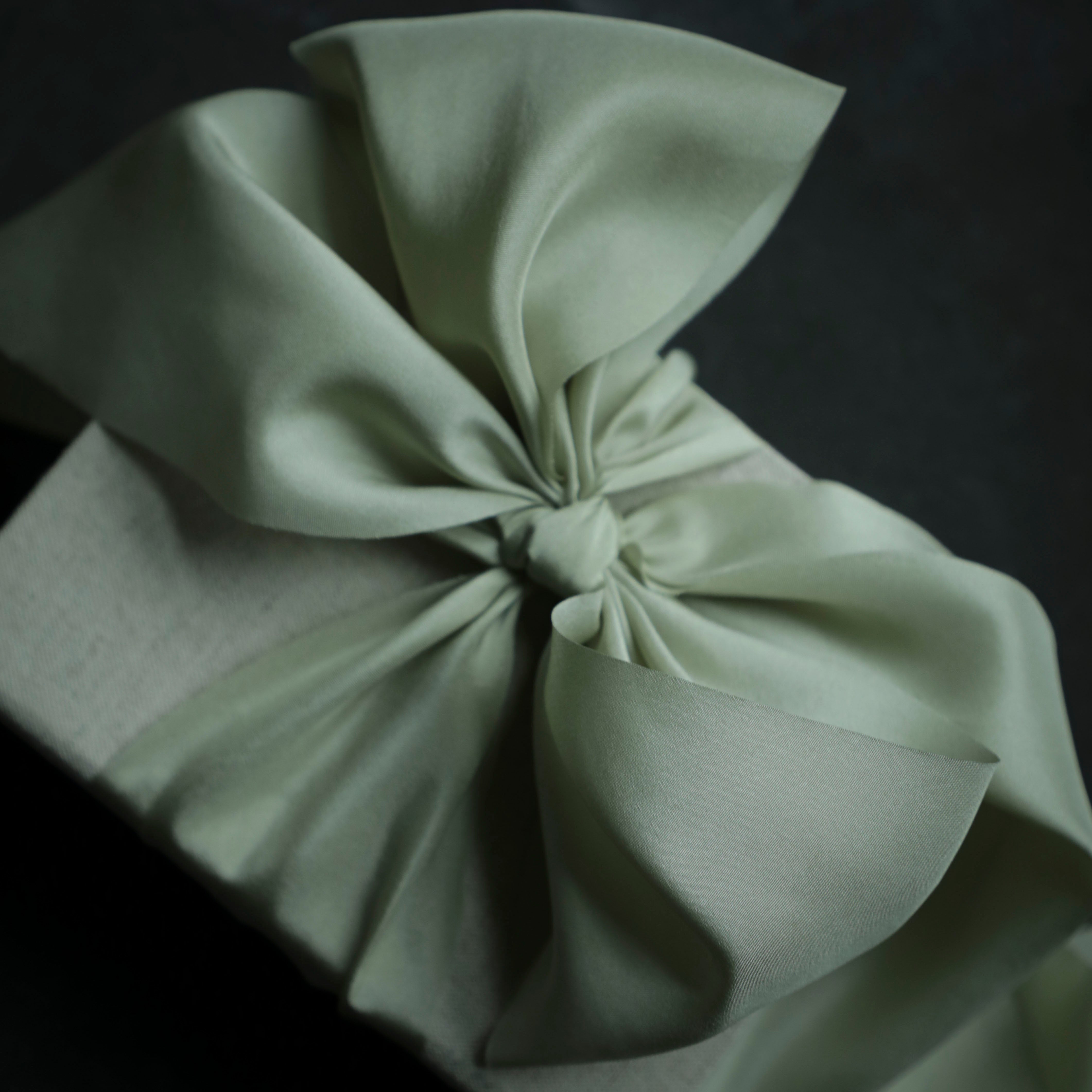 naturally hand dyed silk ribbon for gift wrapping 