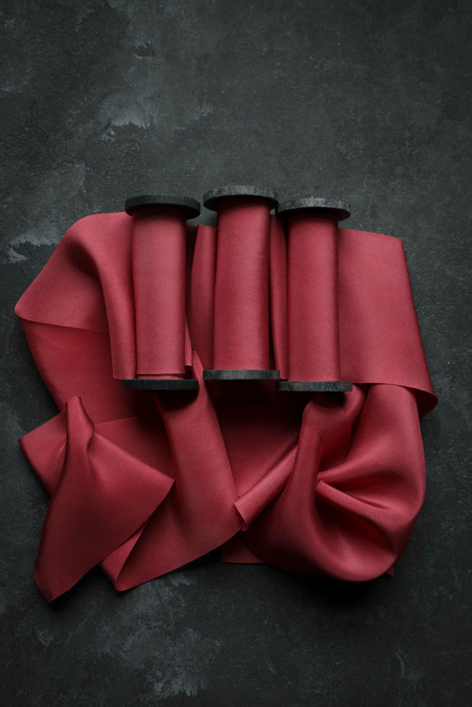 bridal bouquet silk ribbons by silk and willow