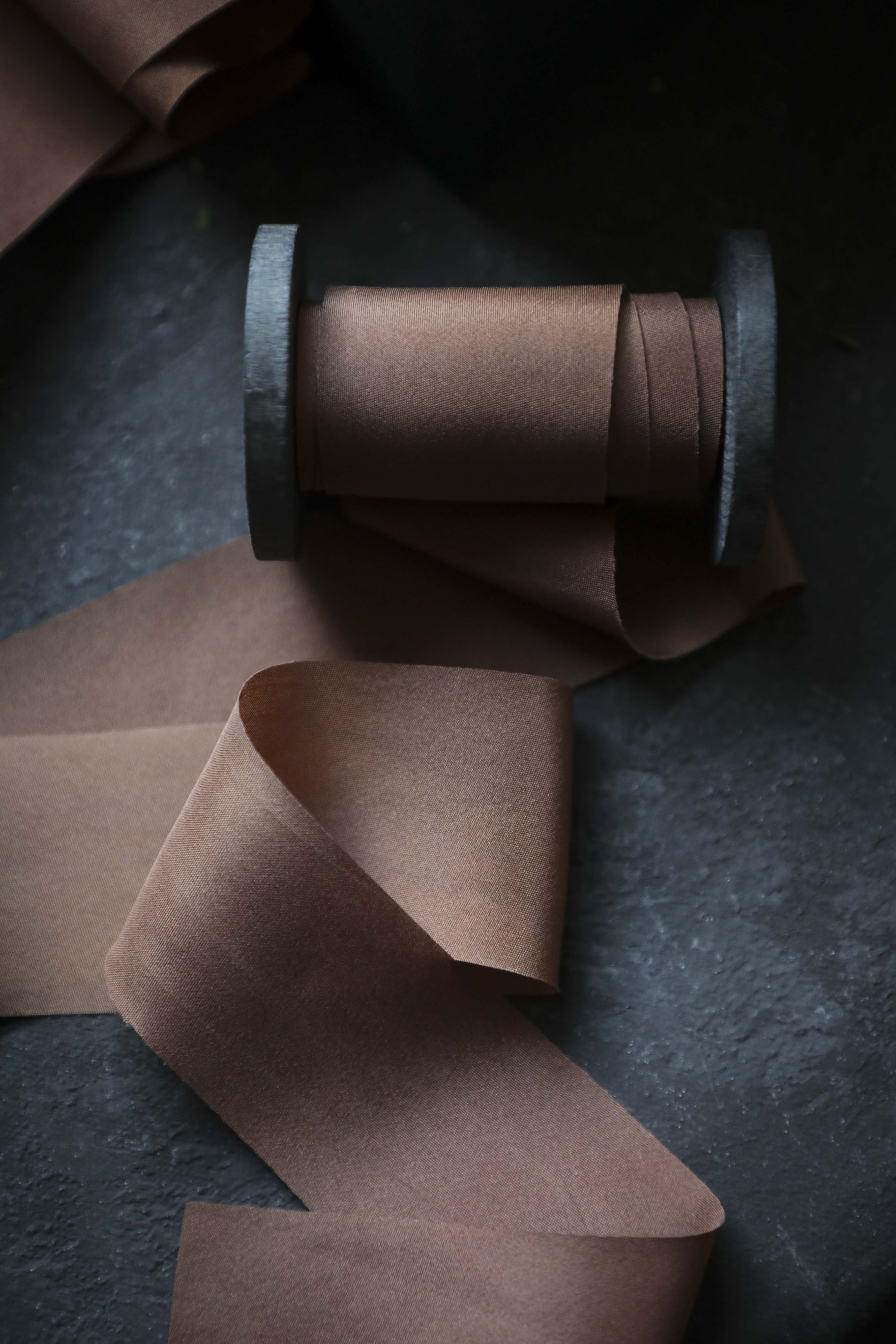 copper silk ribbon